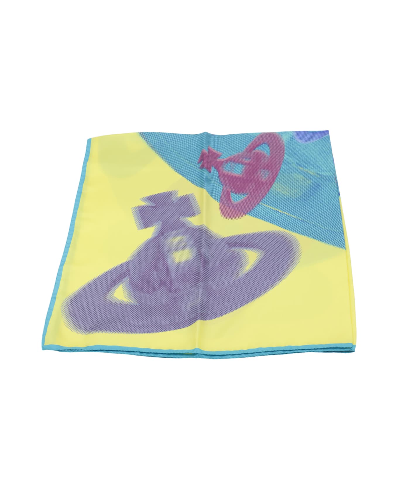 Vivienne Westwood Yellow Silk Scarves - Yellow