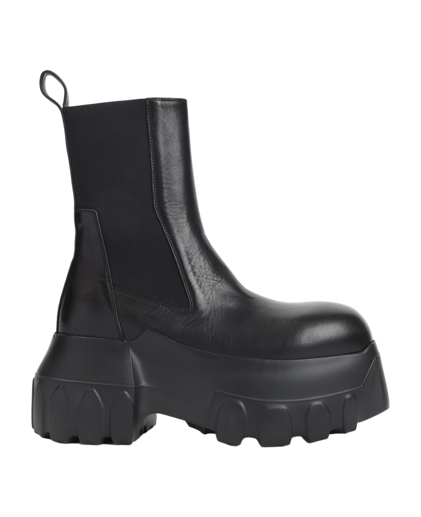 Rick Owens Beatle Mega Tractor Boots - Black