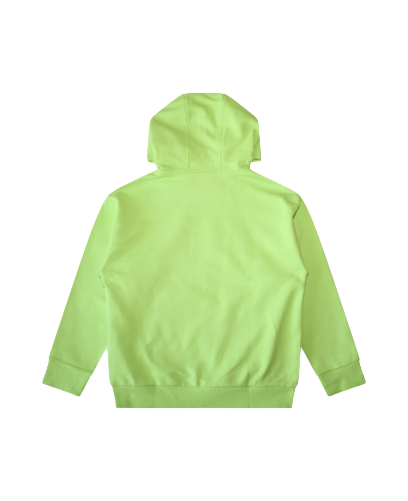 Young Versace Acid Lime Cotton Sweatshirt - Acid Multicolor ニットウェア＆スウェットシャツ