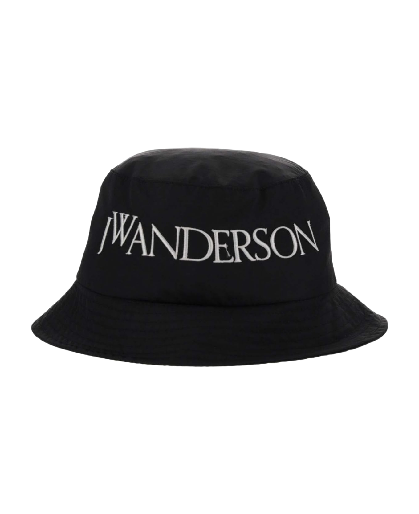 J.W. Anderson Bucket Hat With Logo - Black 帽子