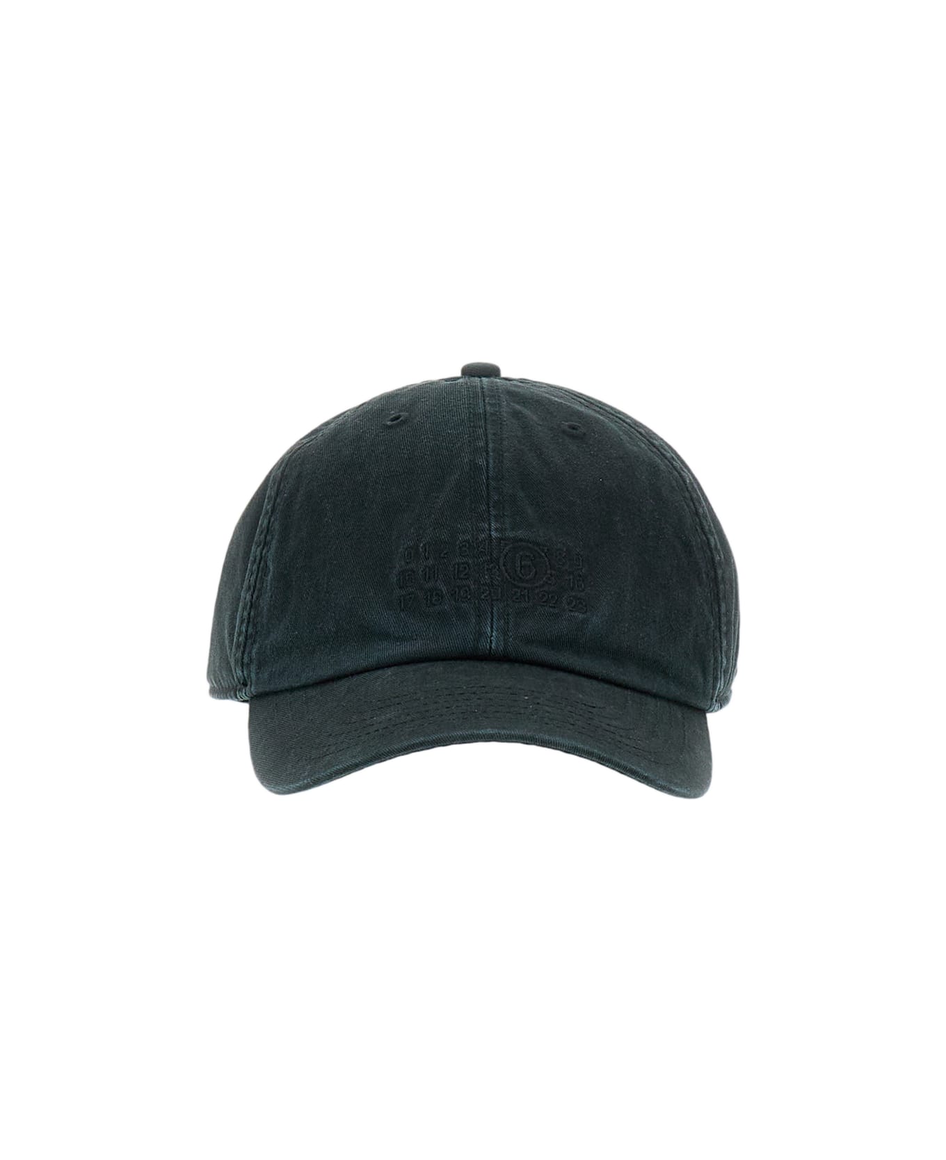 MM6 Maison Margiela Cotton Hat - Black