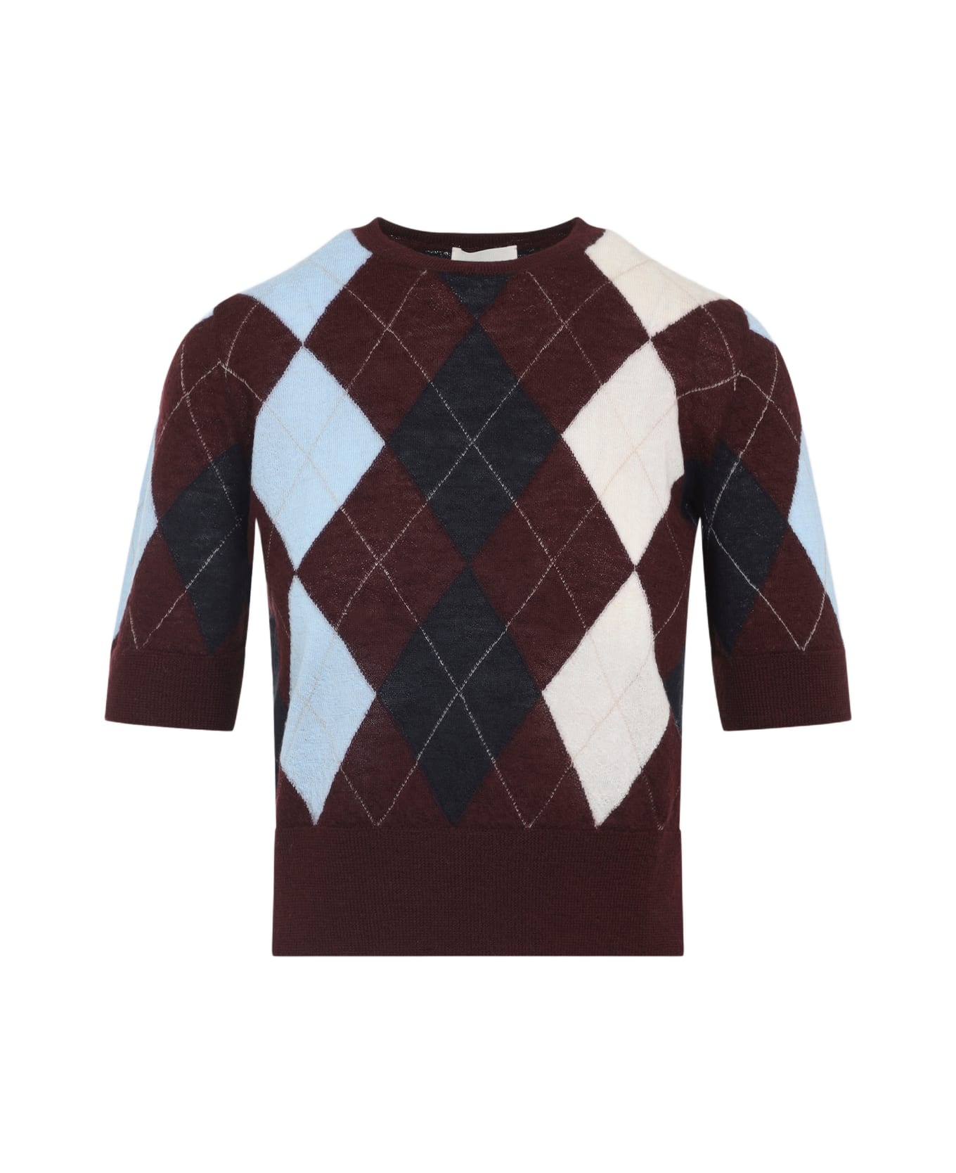 Khaite Anders Sweater - Merlot Multi