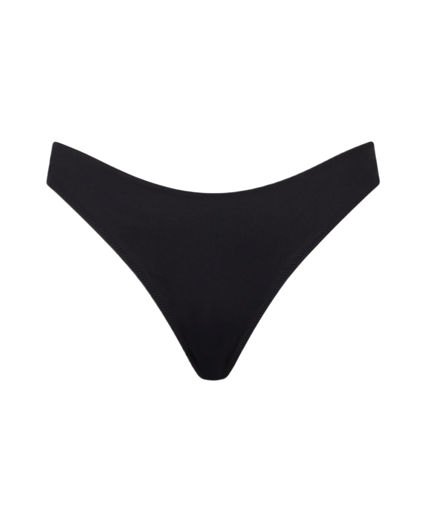 MC2 Saint Barth Woman Black Swim Briefs - BLACK