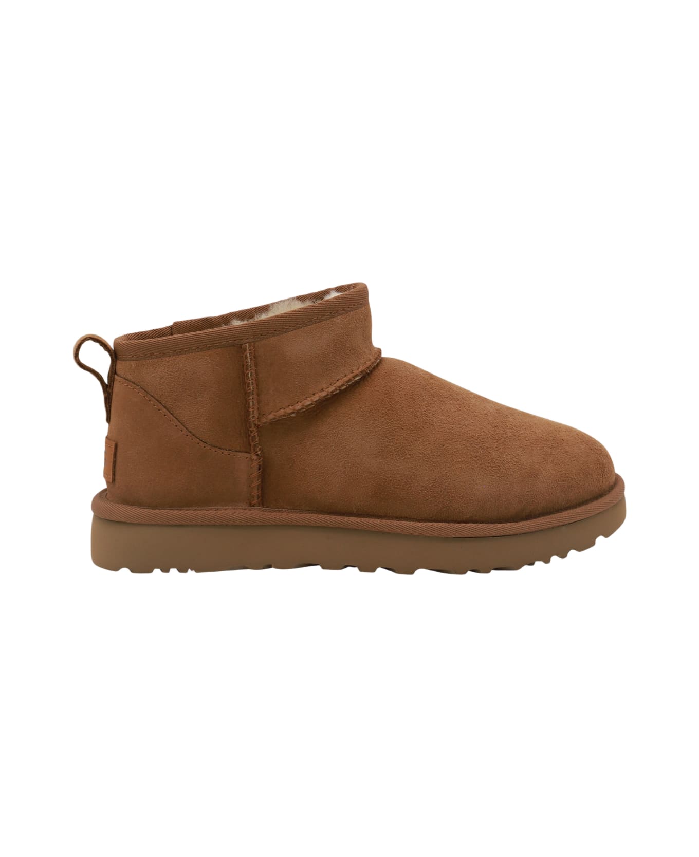 UGG Brown Ultra Mini Boots - Chestnut