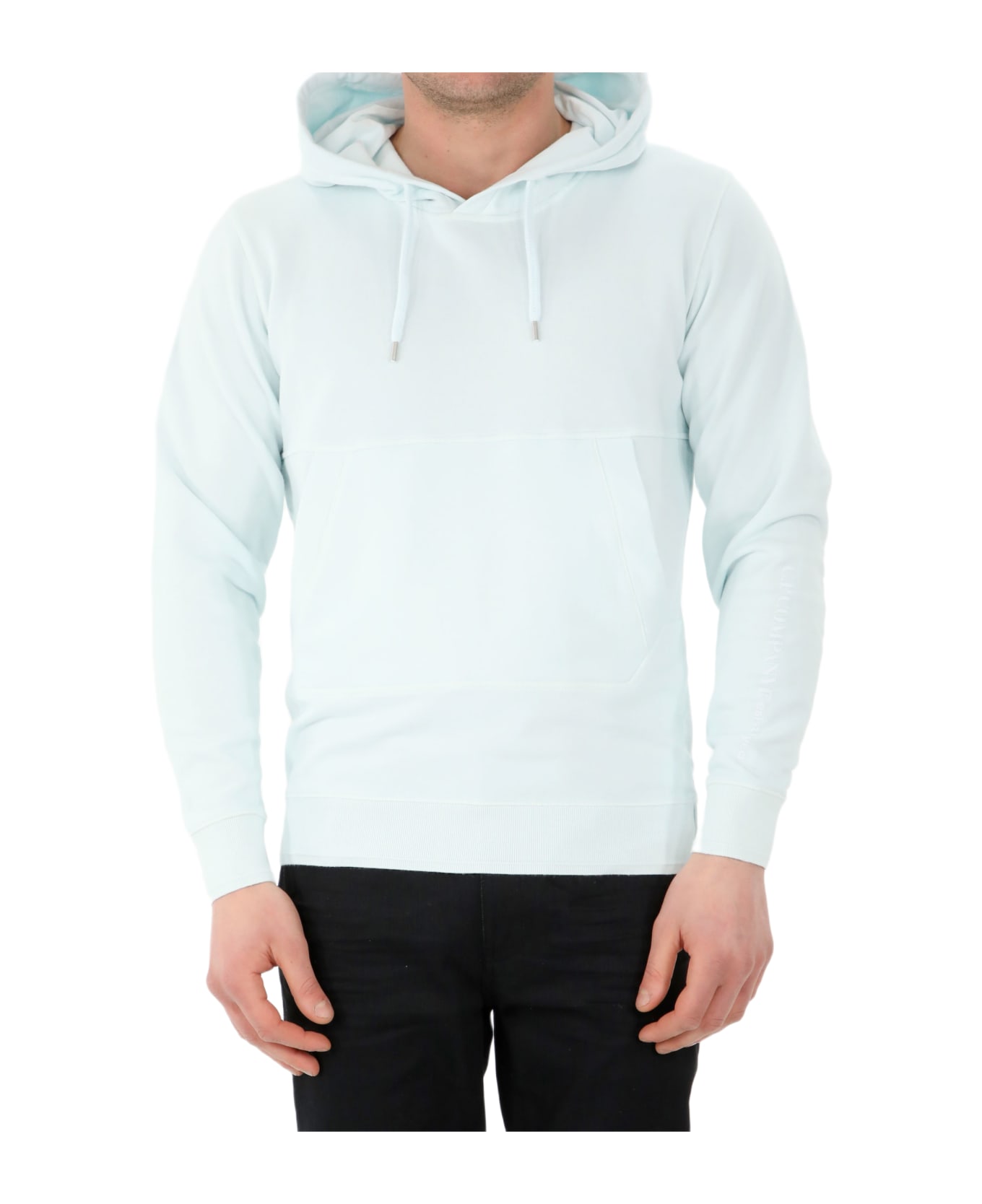 C.P. Company Light blue Hoodie italist