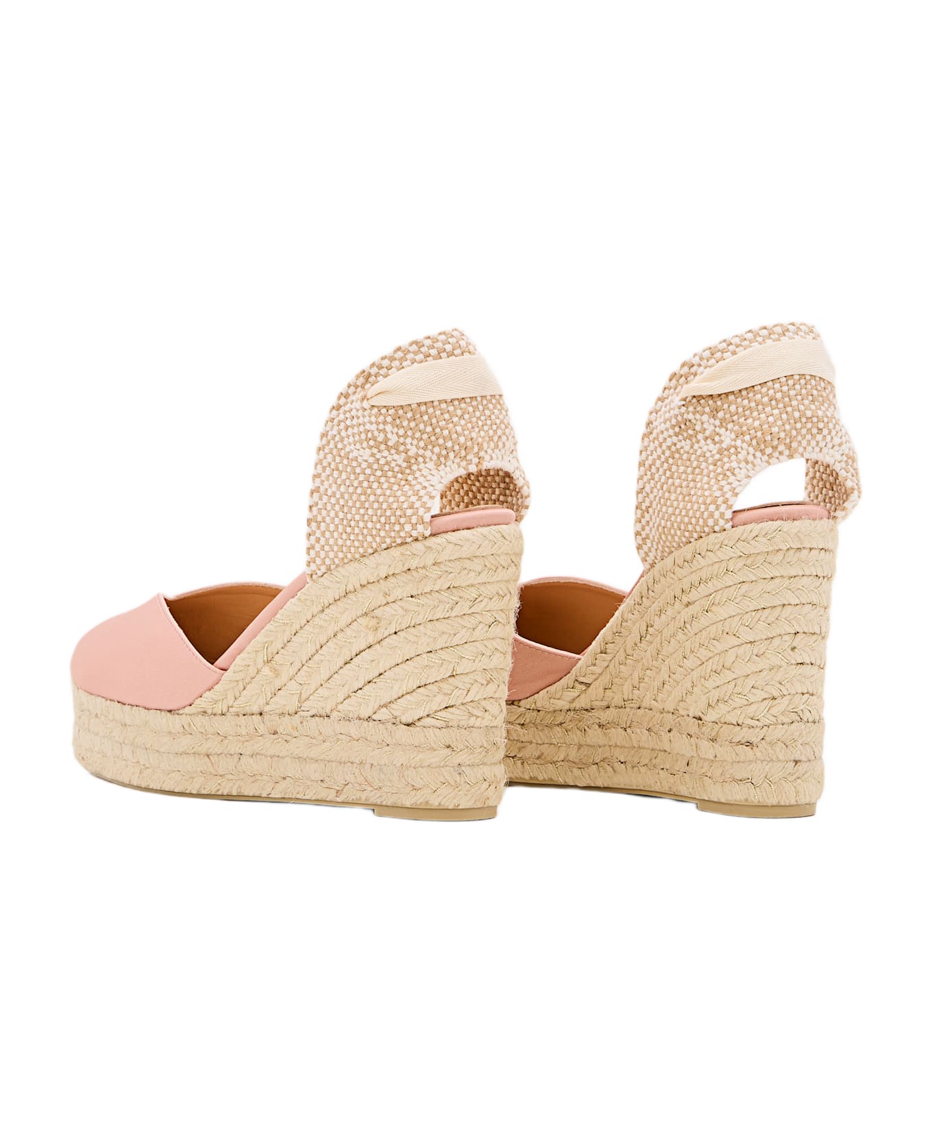 Castañer Espadrillas Wedge - Pink