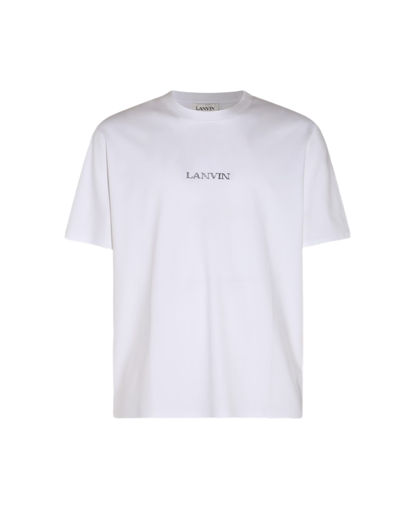Lanvin White Cotton T-shirt - White シャツ