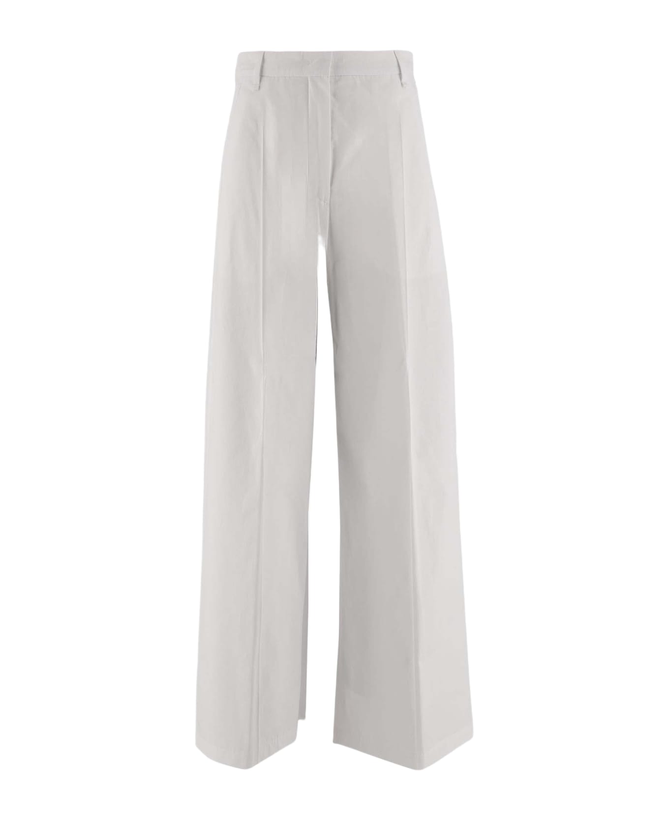 SportMax Cotton Pants - White