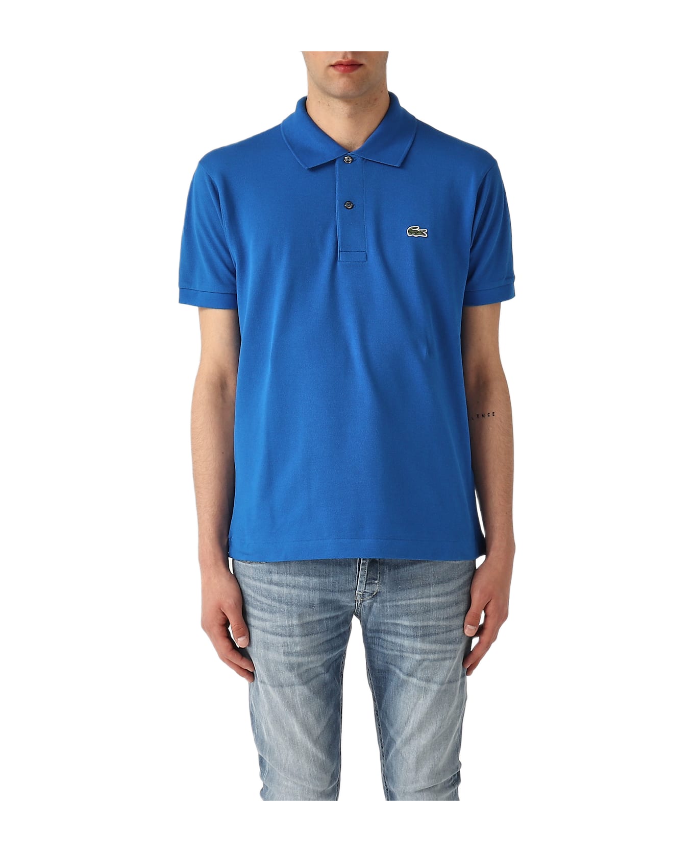 Lacoste L.12.12 Classic Fit In Pique' Polo - BLU ROYAL