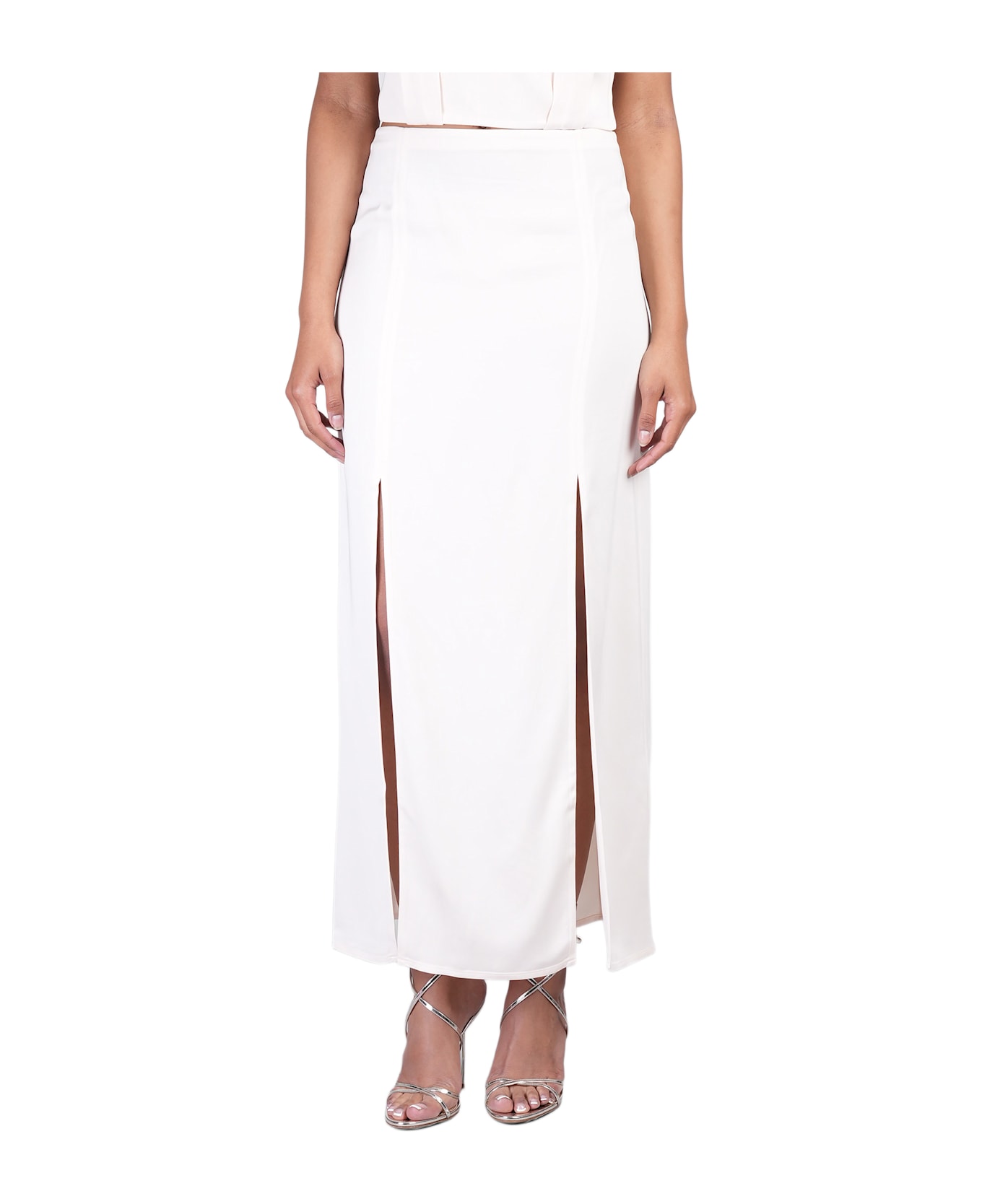 IRO Siqua Skirt In Rose-pink Viscose - rose-pink