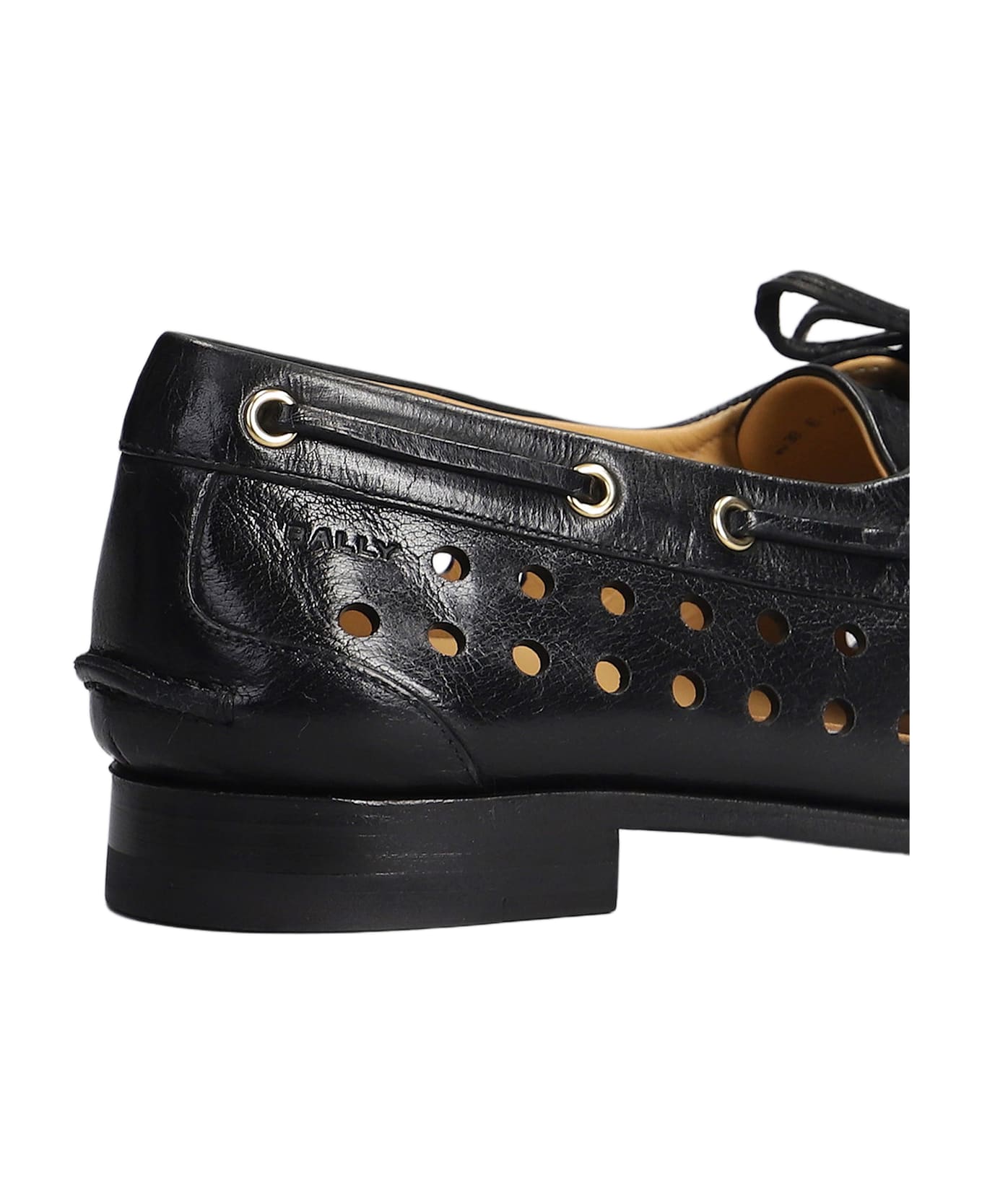 Bally Parcy Fo Loafers In Black Leather - black