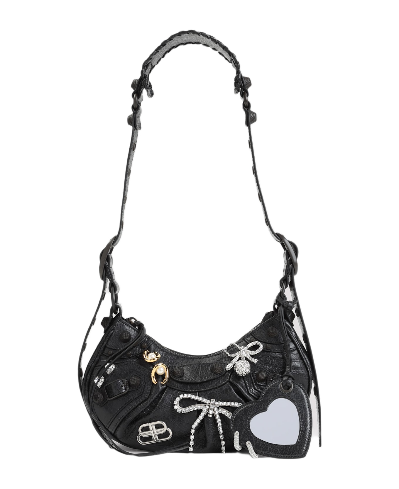 Balenciaga Le Cagole Xs Shoulder Bag - Black