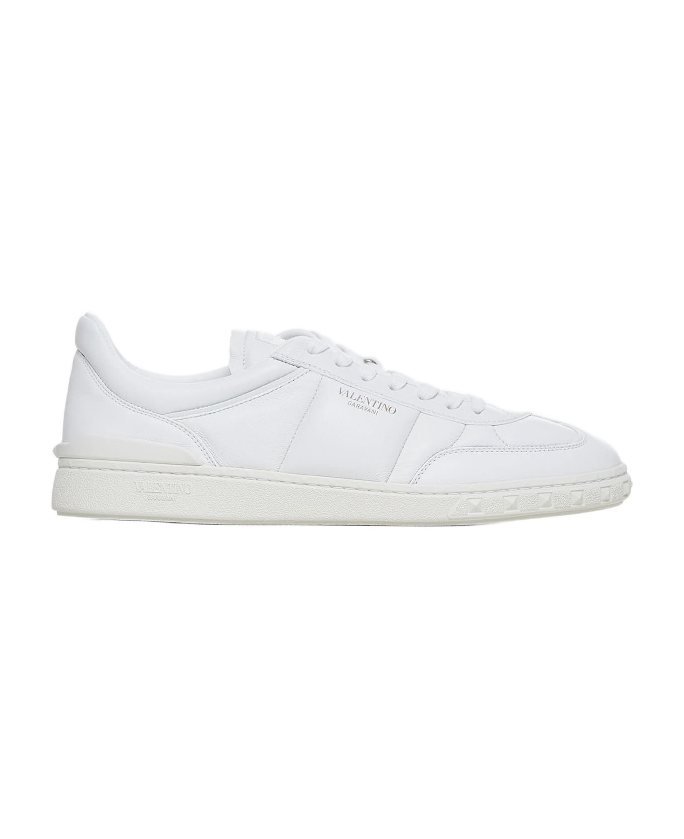 Valentino Garavani Upvillage Nappa Leather Sneakers - BIANCO SNOW WHITE