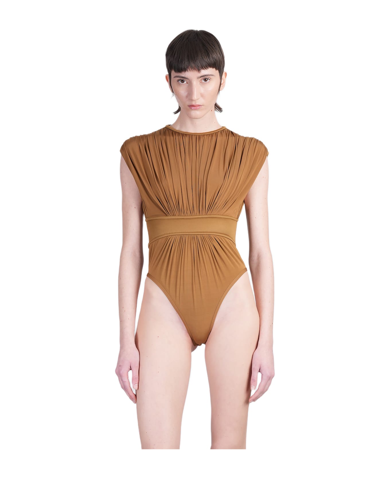 Zimmermann Body In Taupe Viscose - Kha Khaki