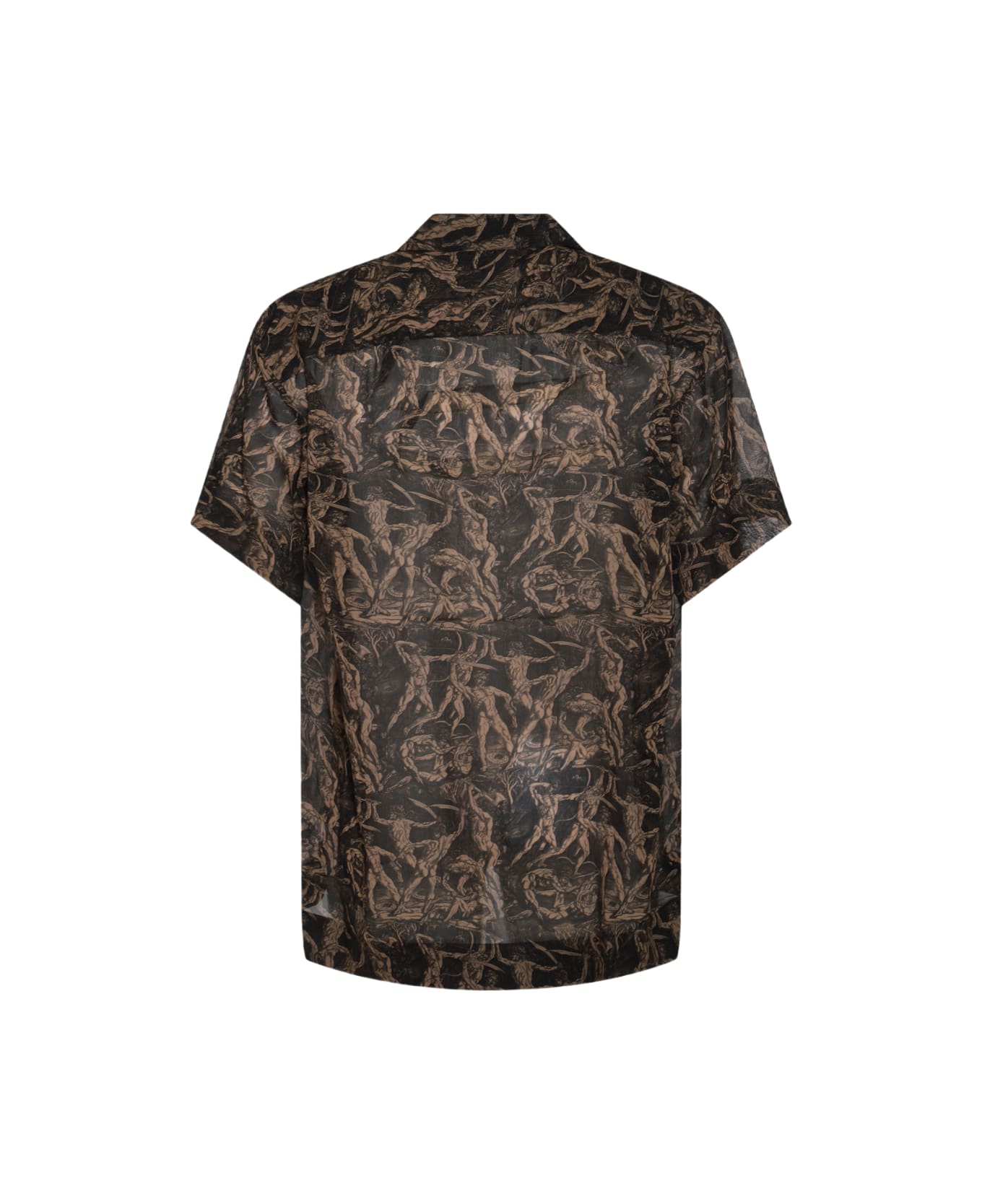 Vivienne Westwood Black And Brown Viscose Shirt - BATTLE OF MAN シャツ