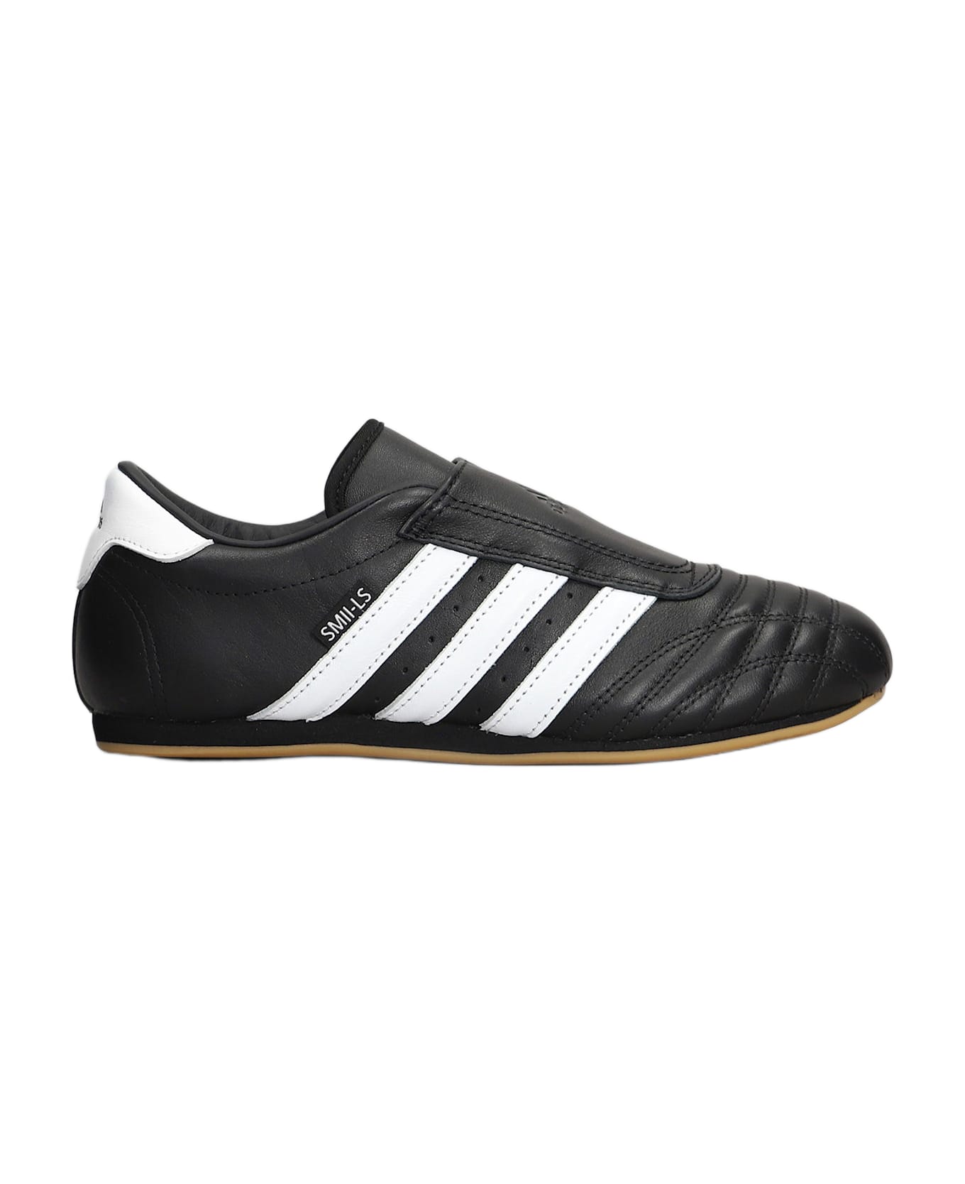Adidas Taekwondo Sneakers In Black Leather - black