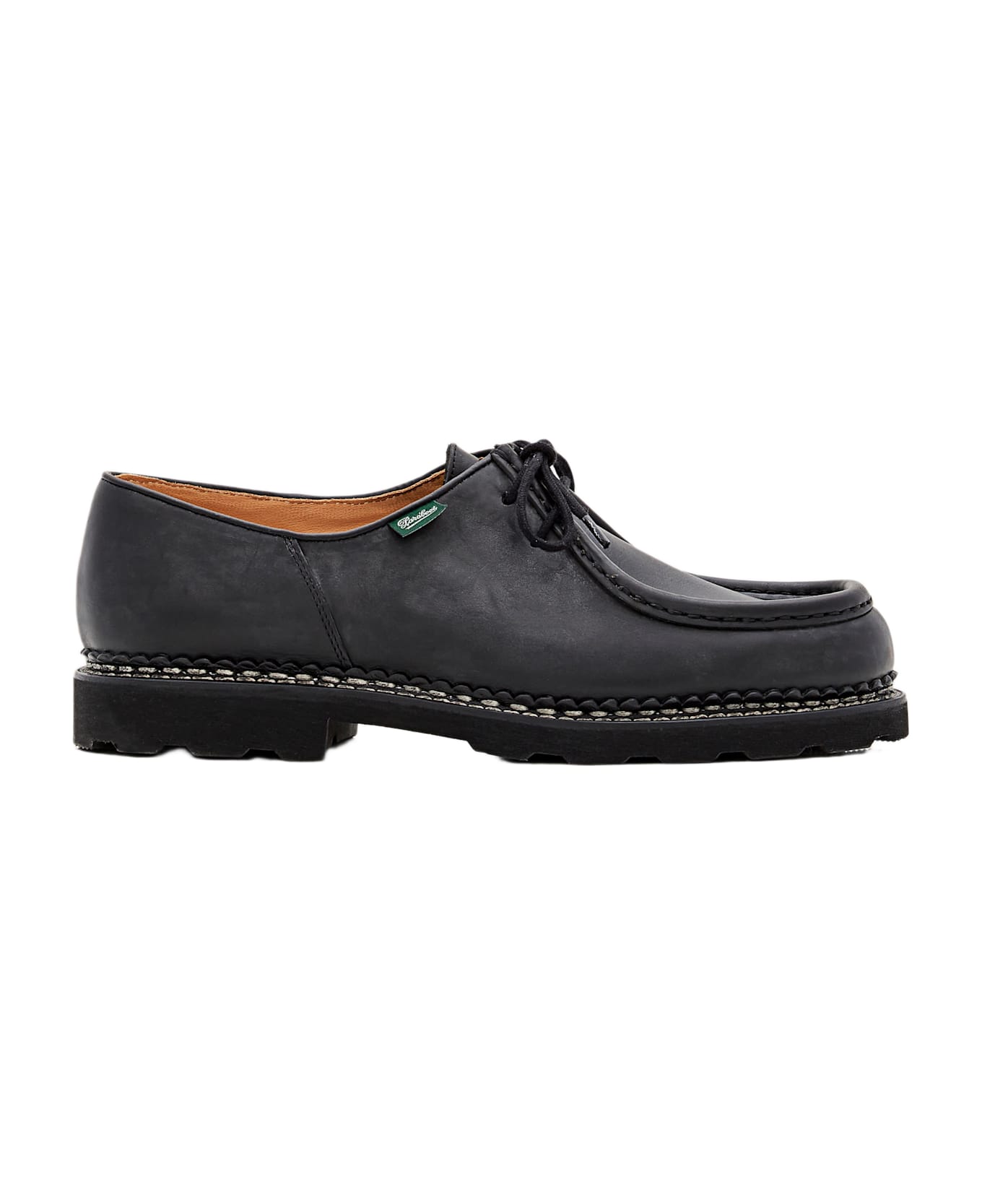 Paraboot Michael Leather Derby Shoes - Black