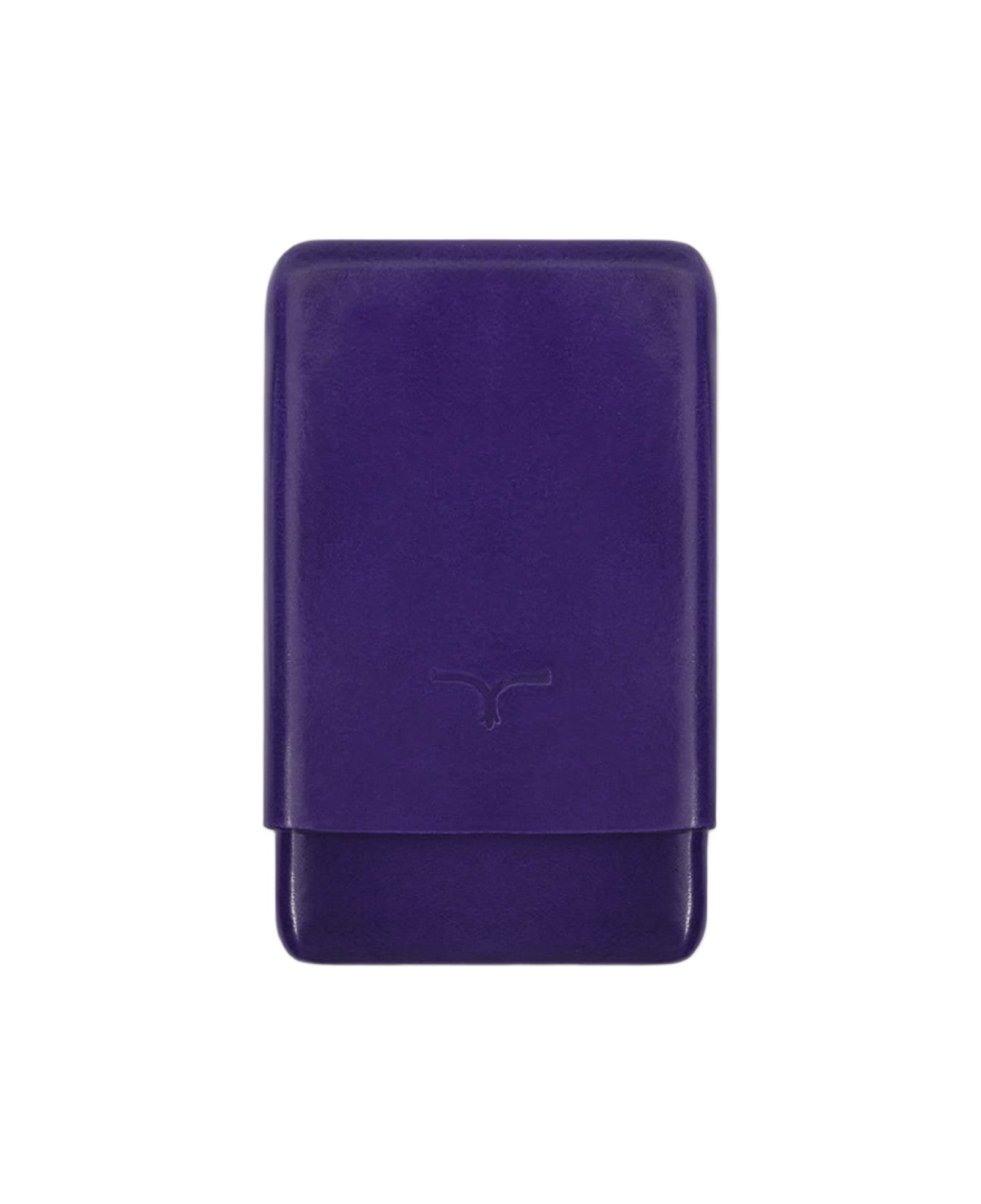 Larusmiani Cardholder Wallet - Blueviolet