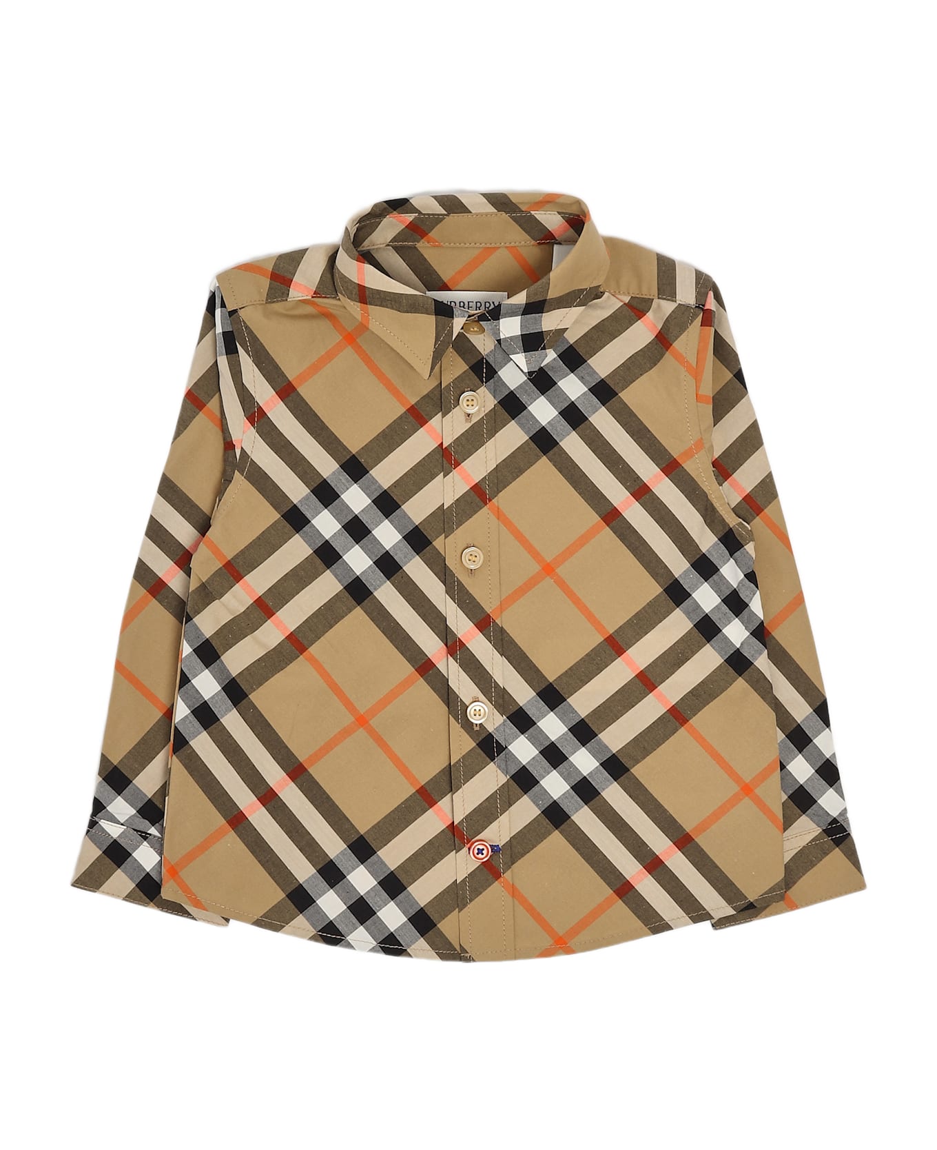 Burberry Owen Shirt Shirt - CHECK BEIGE