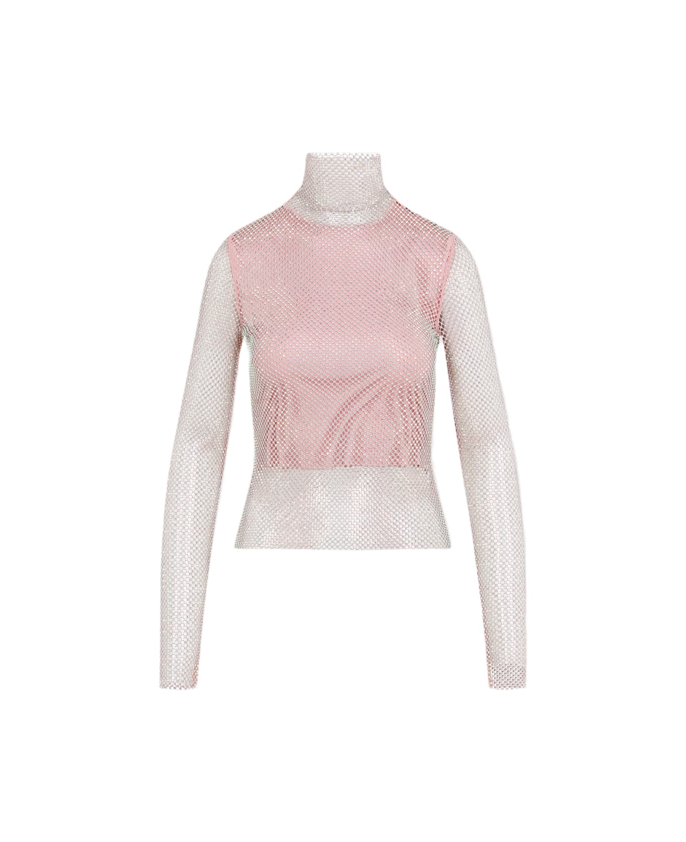 SportMax Valdai Crystal Top - Rosa