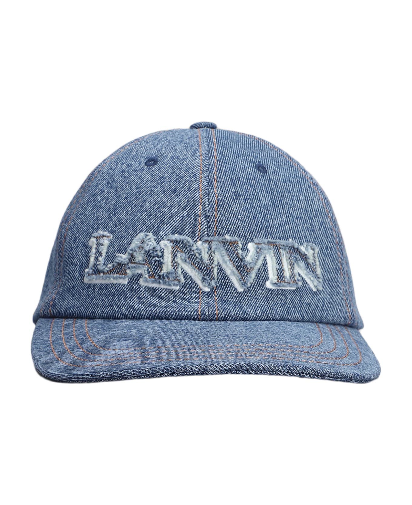 Lanvin Hats In Blue Cotton - blue 帽子