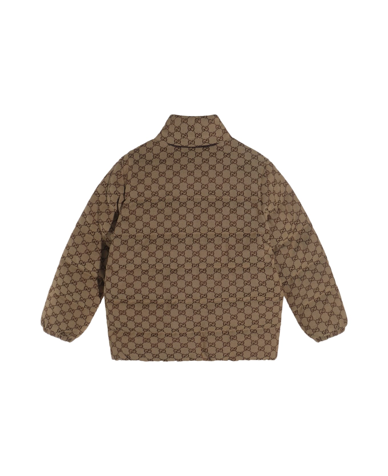 Gucci Camel Down Jacket - CAMEL/EBONY