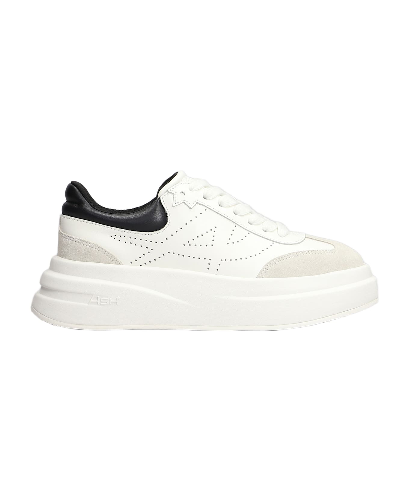 Ash Idol Sneakers In White Leather - white
