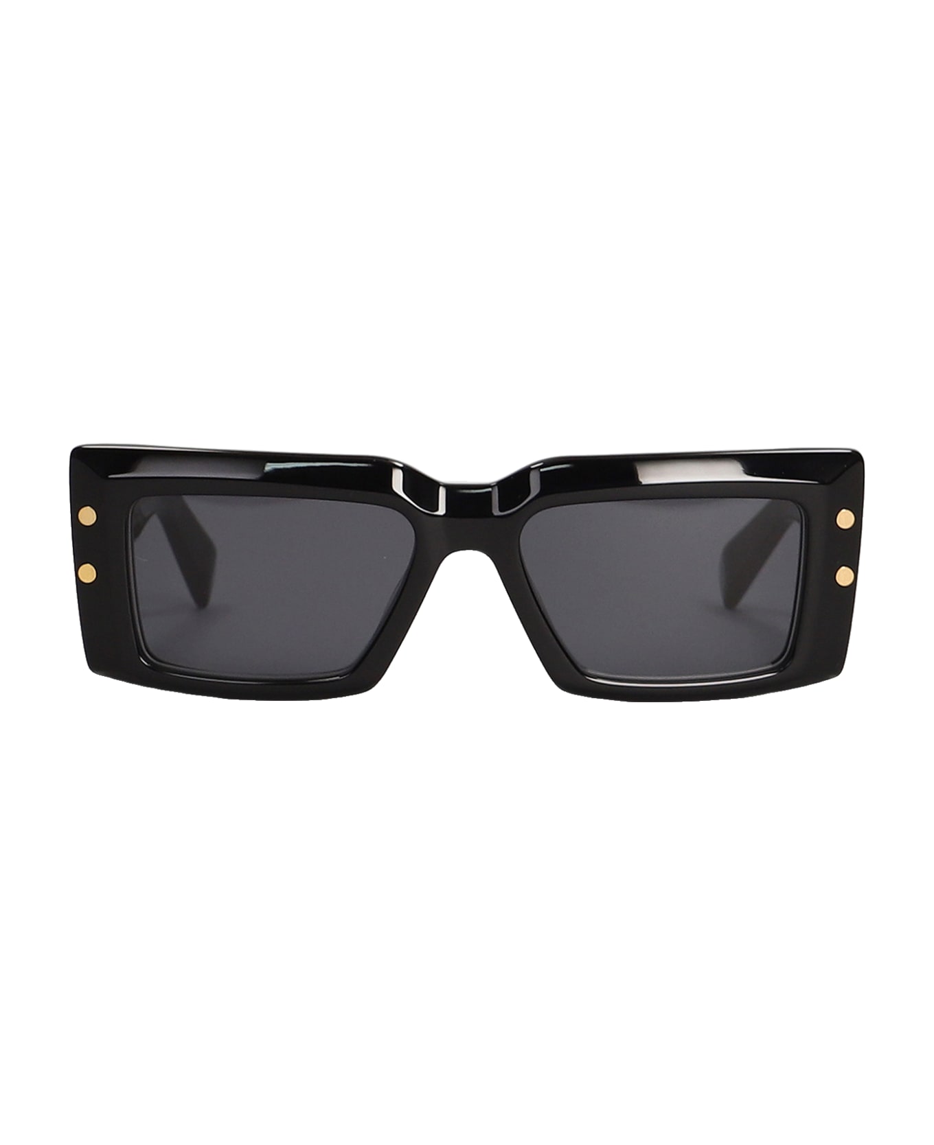 Balmain Imperial Sunglasses In Black Acrylic - black