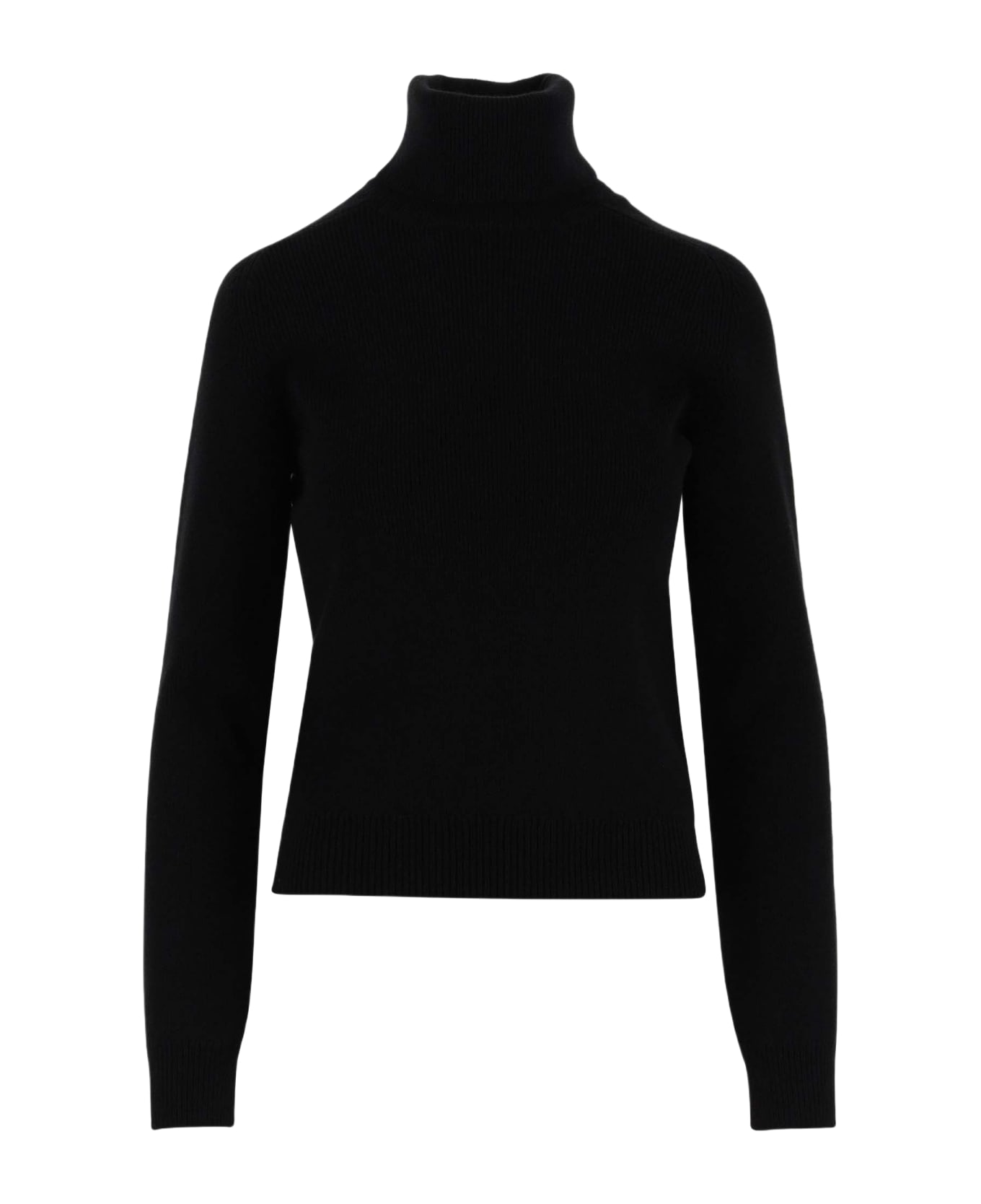 Saint Laurent Turtleneck Sweater - Black ニットウェア
