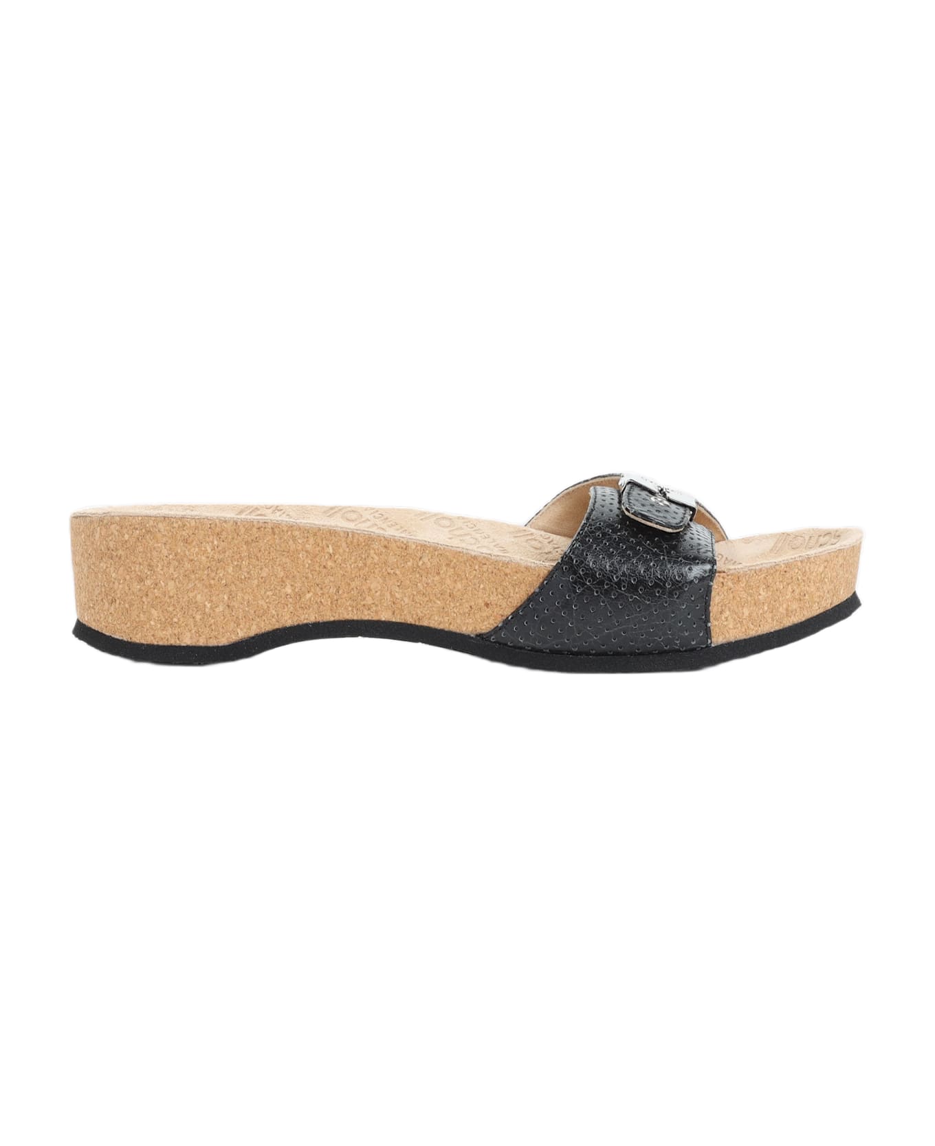 Balenciaga L030 Scholl Sandal - Black Silver サンダル