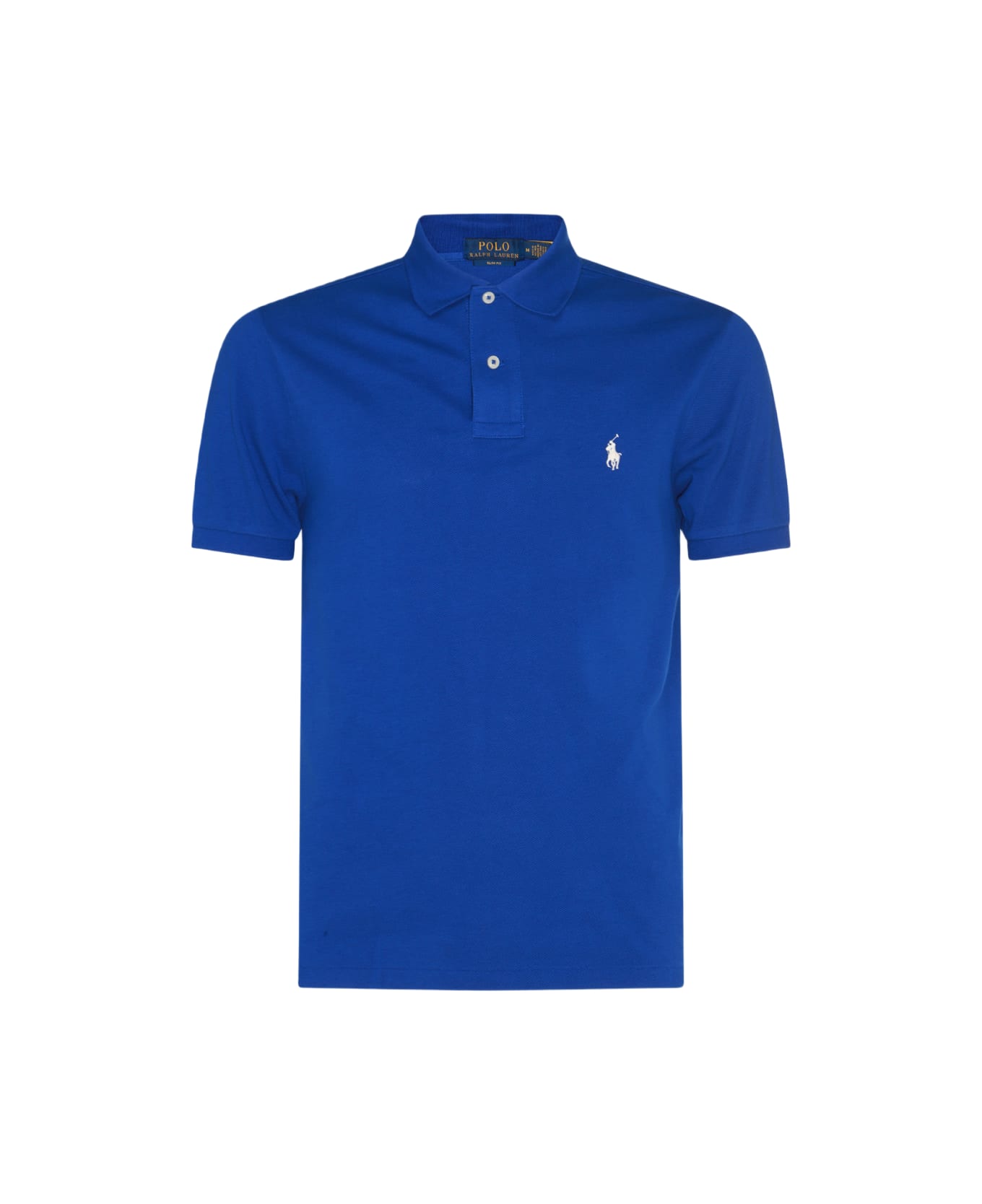 Polo Ralph Lauren Royal Blue And White Cotton Polo Shirt - SAPPHIRE STAR ポロシャツ