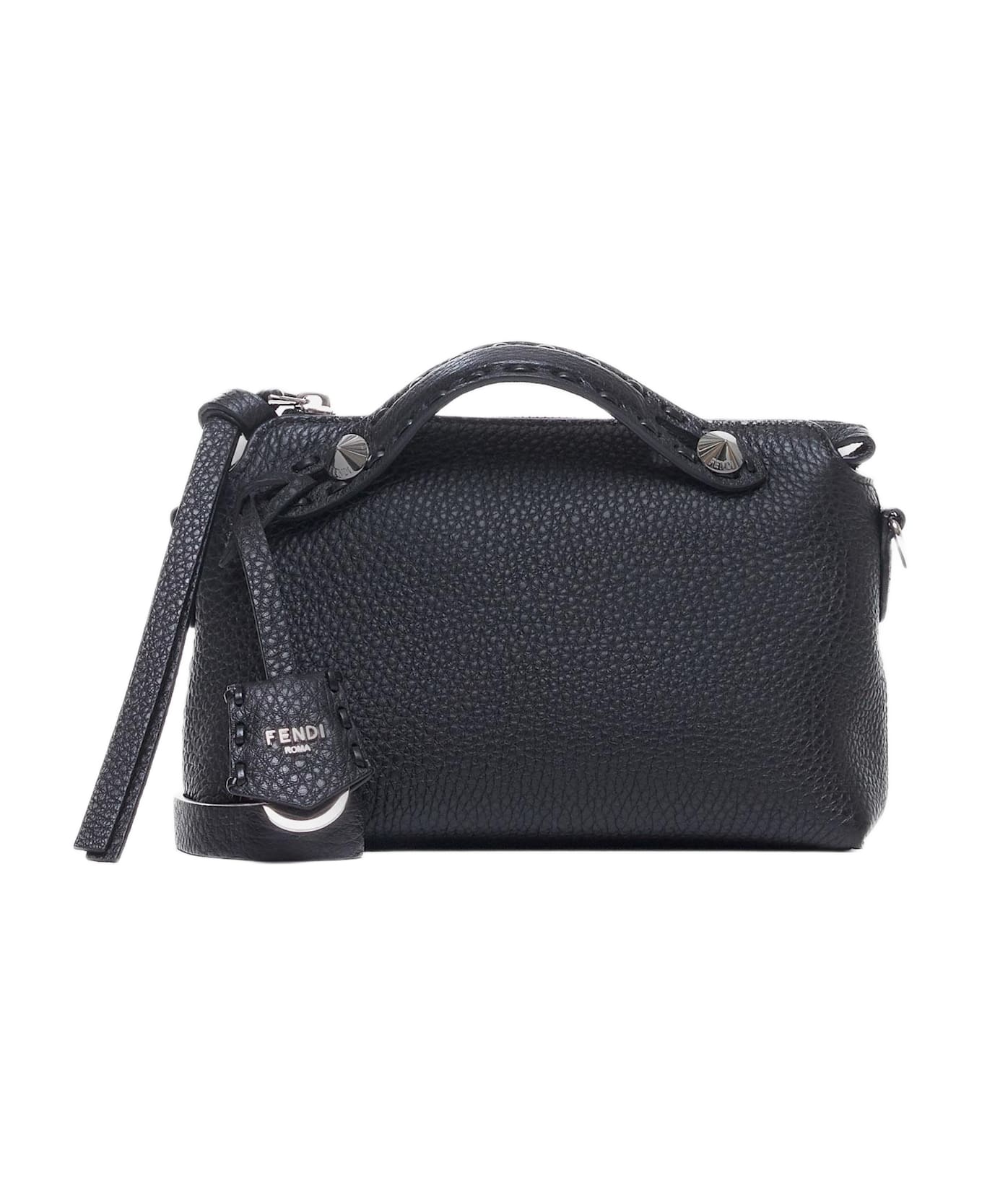 Fendi By The Way Leather Mini Bag - Black