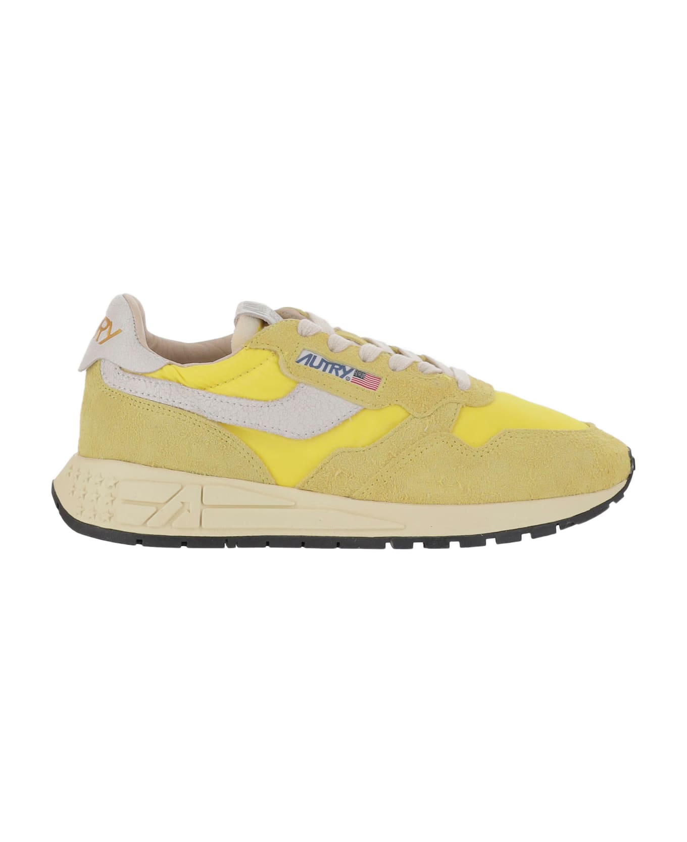 Autry Reelwind Low Woman Sneakers - Yellow