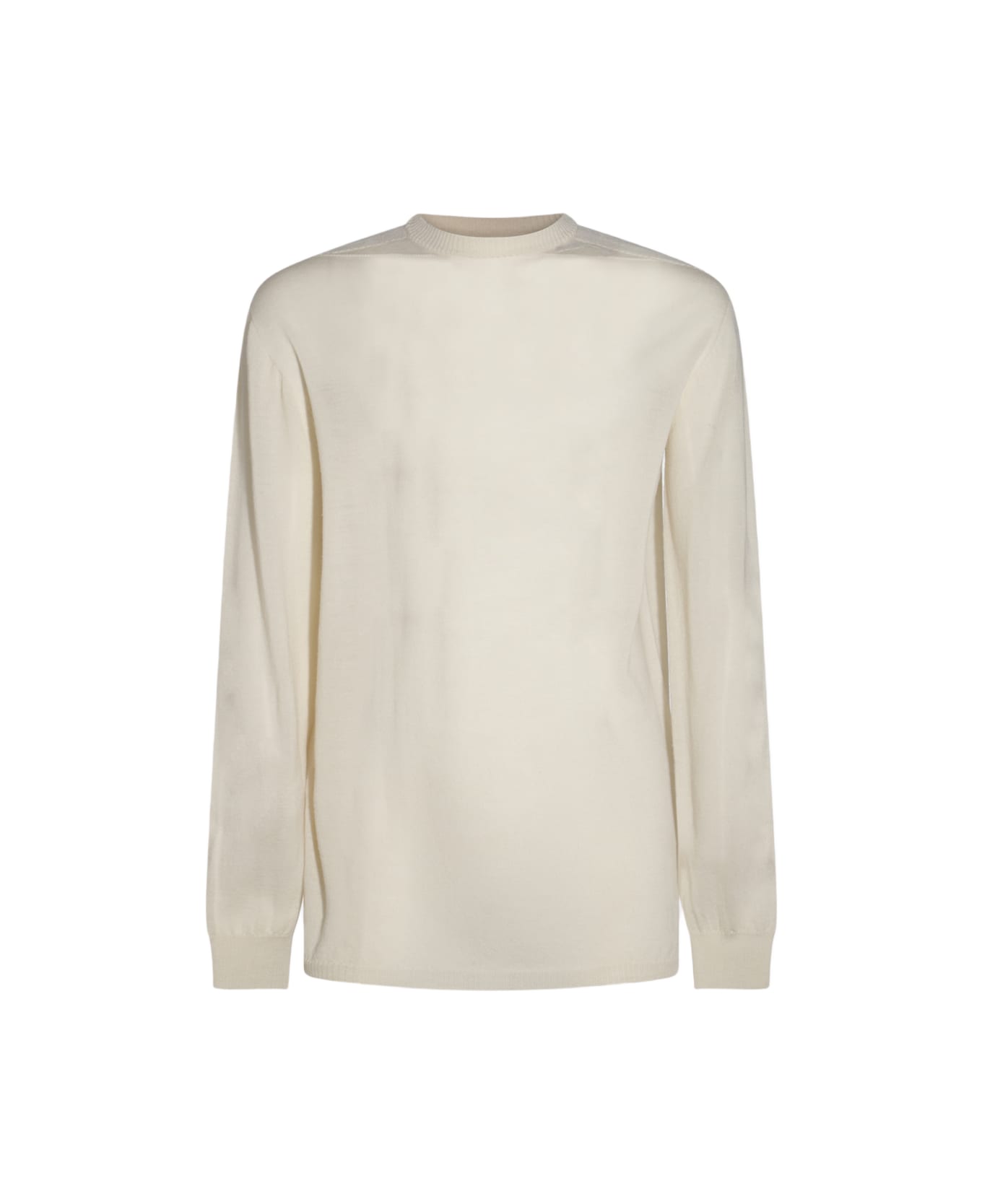 Rick Owens White Wool Knitwear - DINGE