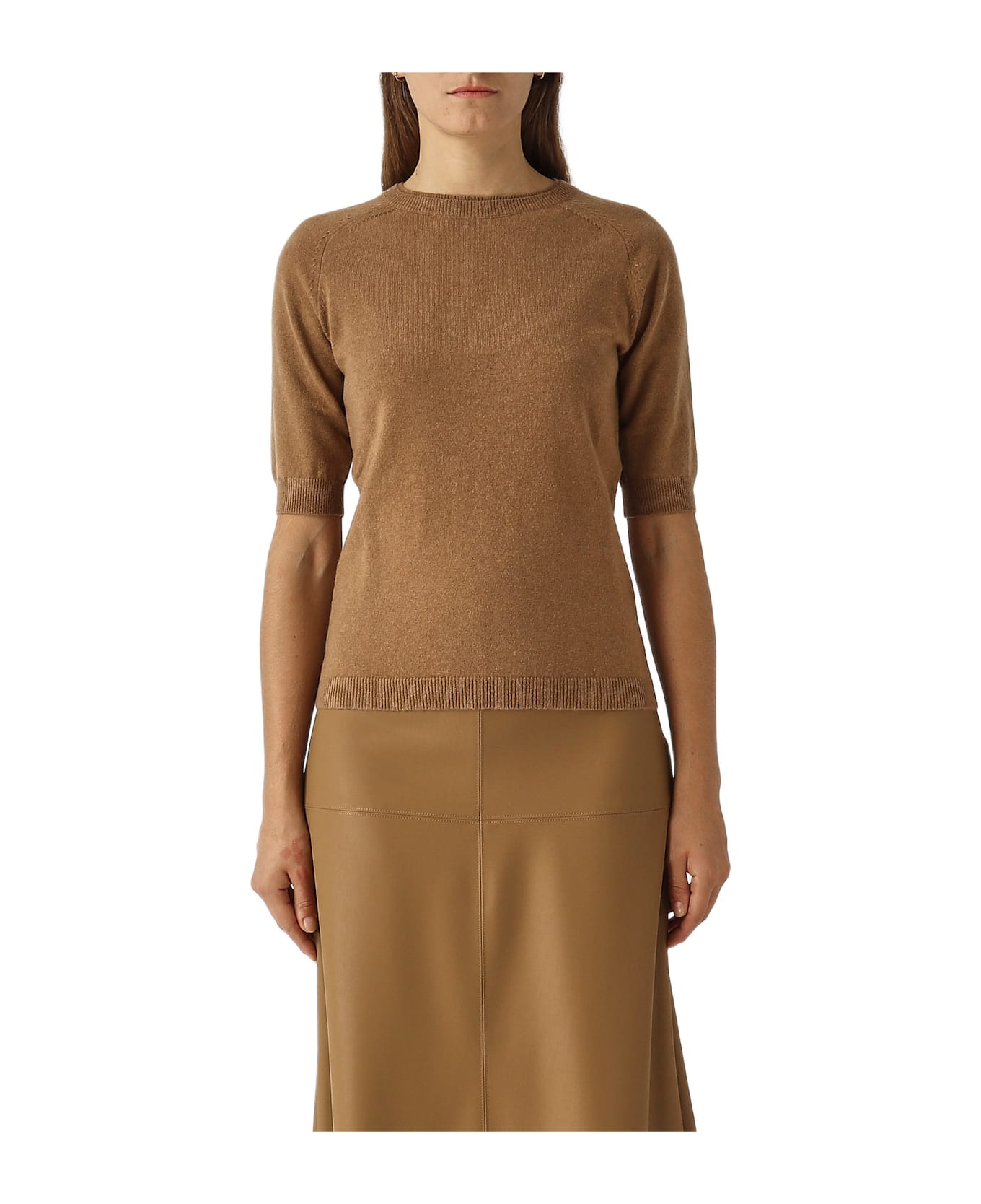 Max Mara Cima Sweater - CAMMELLO
