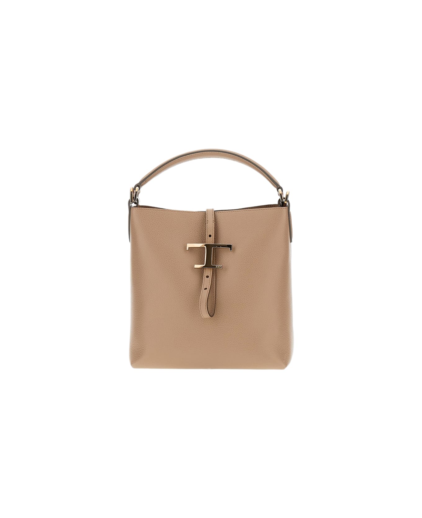 Tod's T Timeless Mini Bucket Bag - Beige