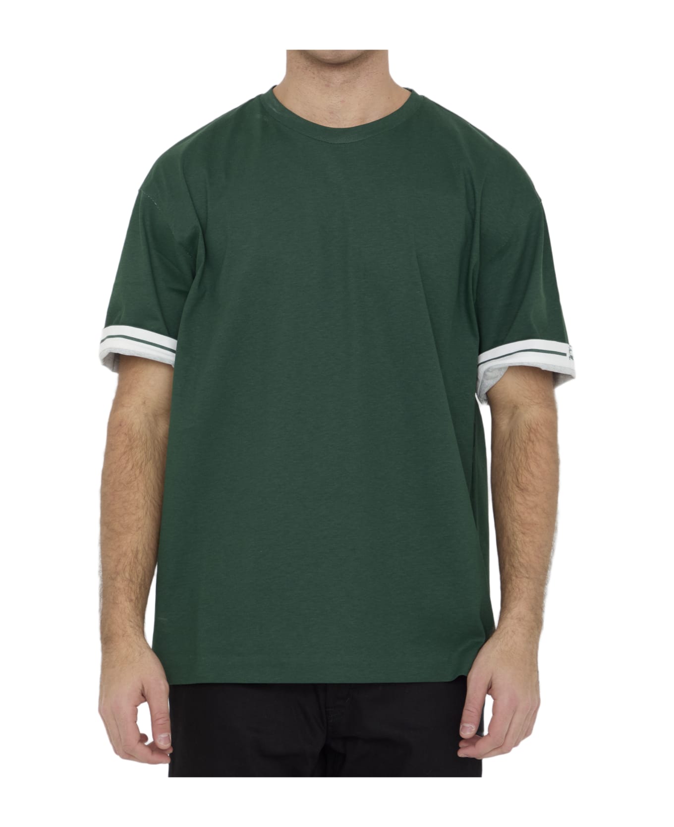 Burberry Cotton T-shirt - GREEN