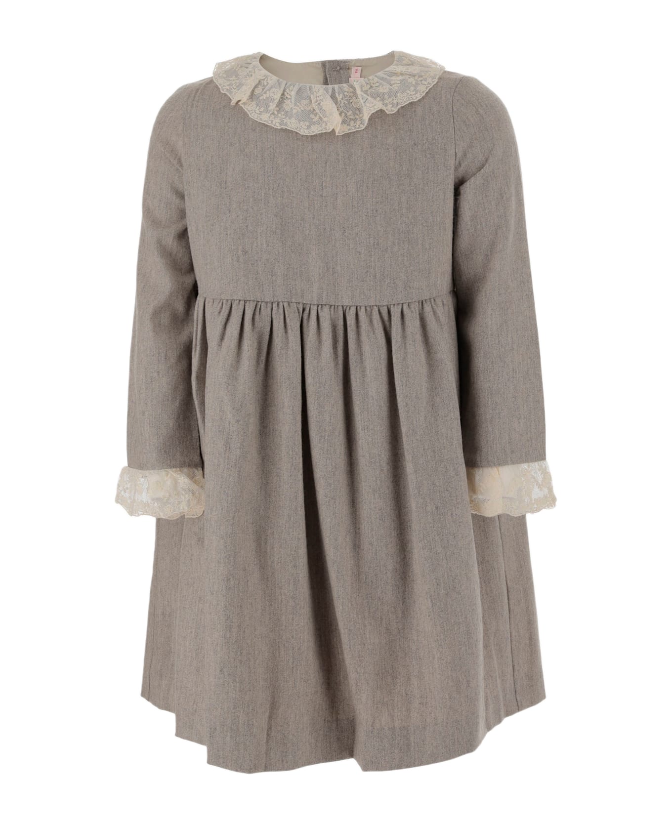 Bonpoint Wool Blend Dress - Dove Grey