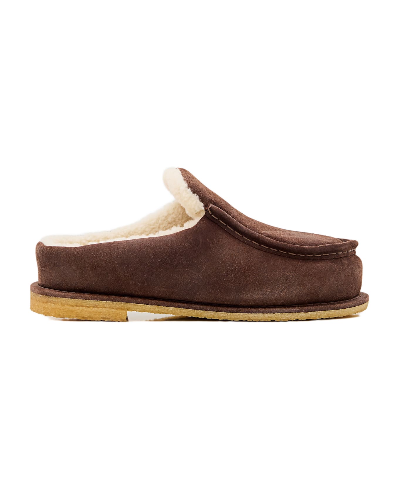 J.W. Anderson Suede Mules - Brown