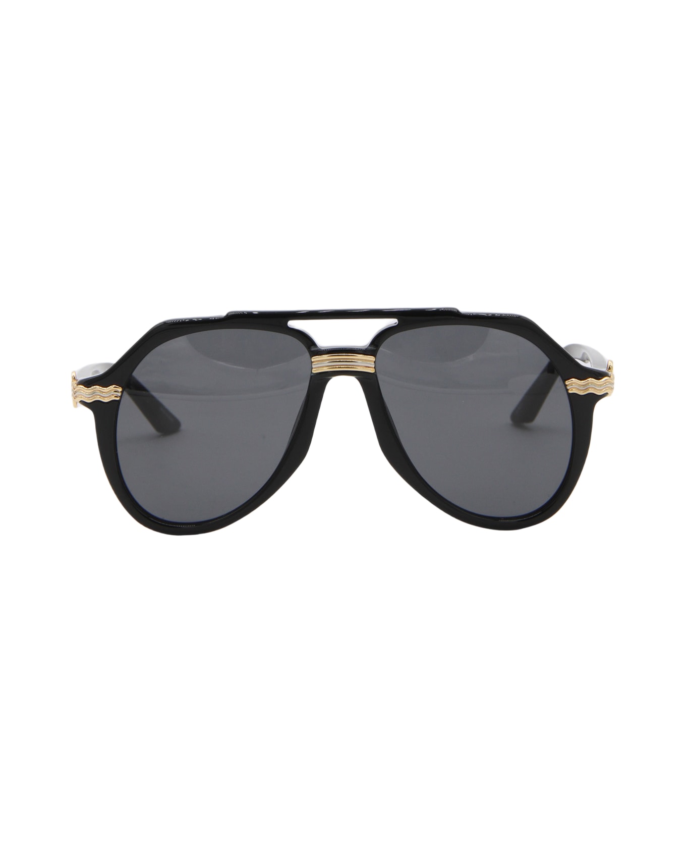 Casablanca Black Sunglasses - Black サングラス