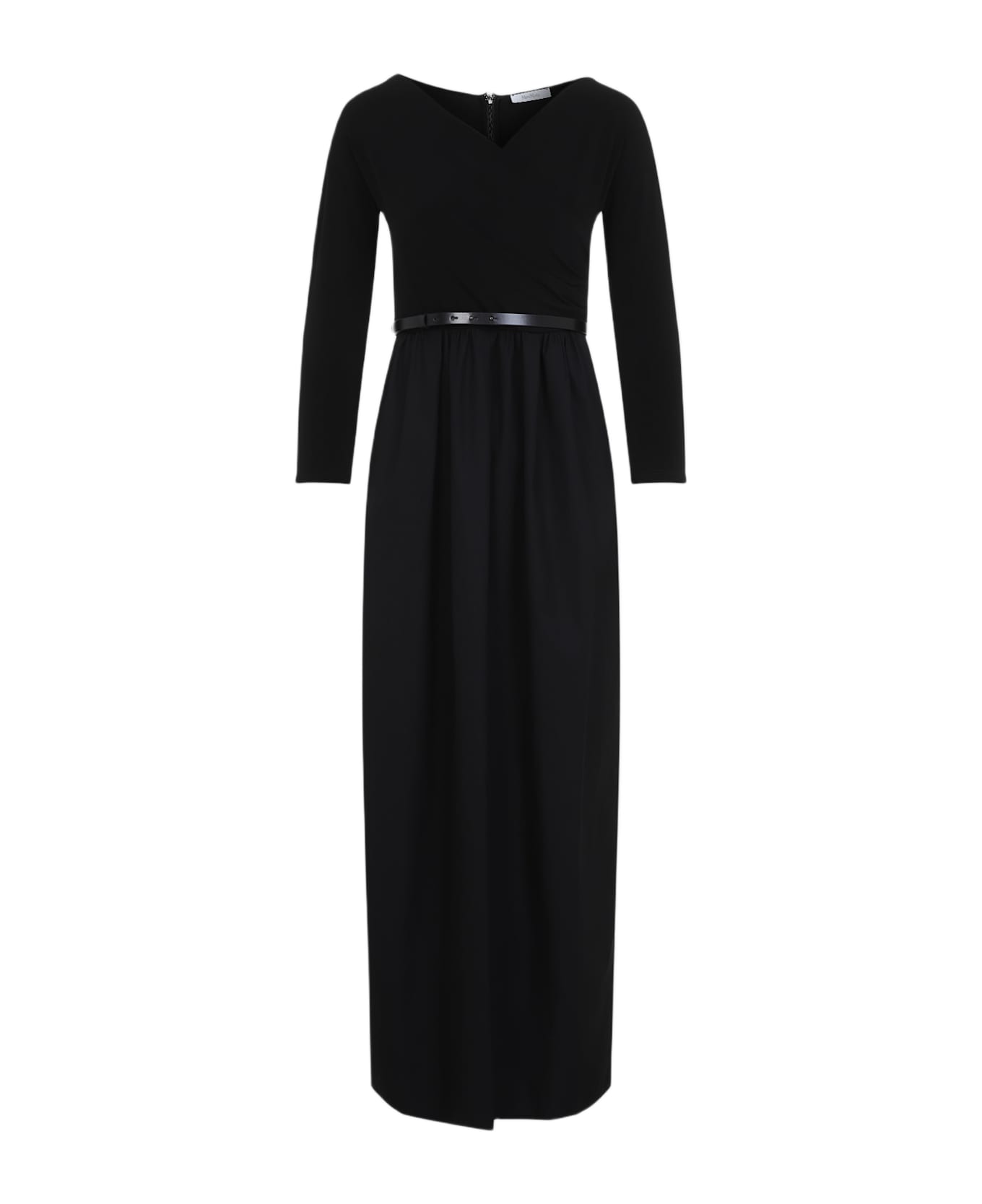Max Mara Kaiser Long Dress - Nero