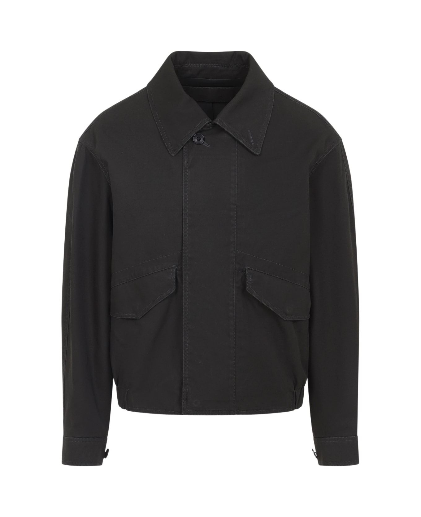 Lemaire Boxy Blouson Jacket - Espresso