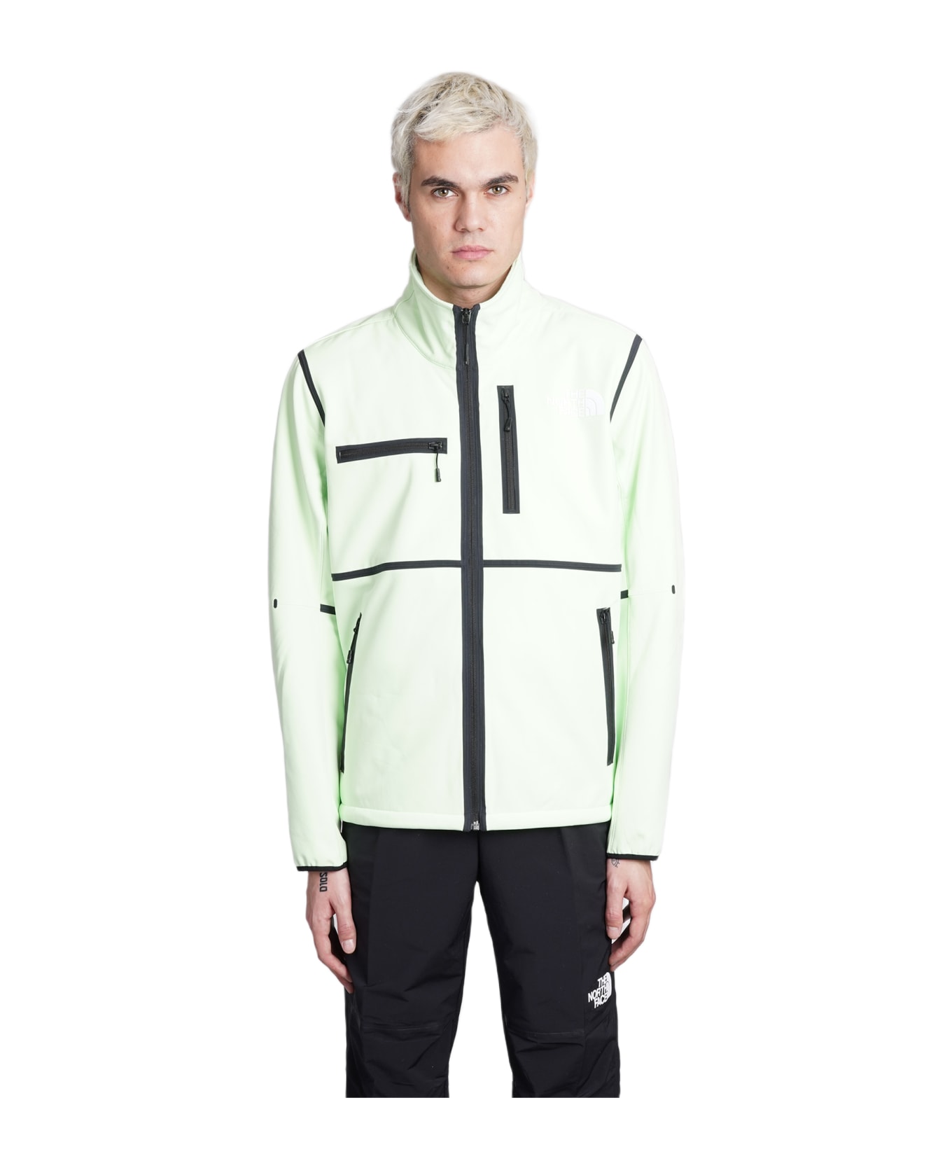 The North Face Casual Jacket In Green Synthetic Fibers - Green