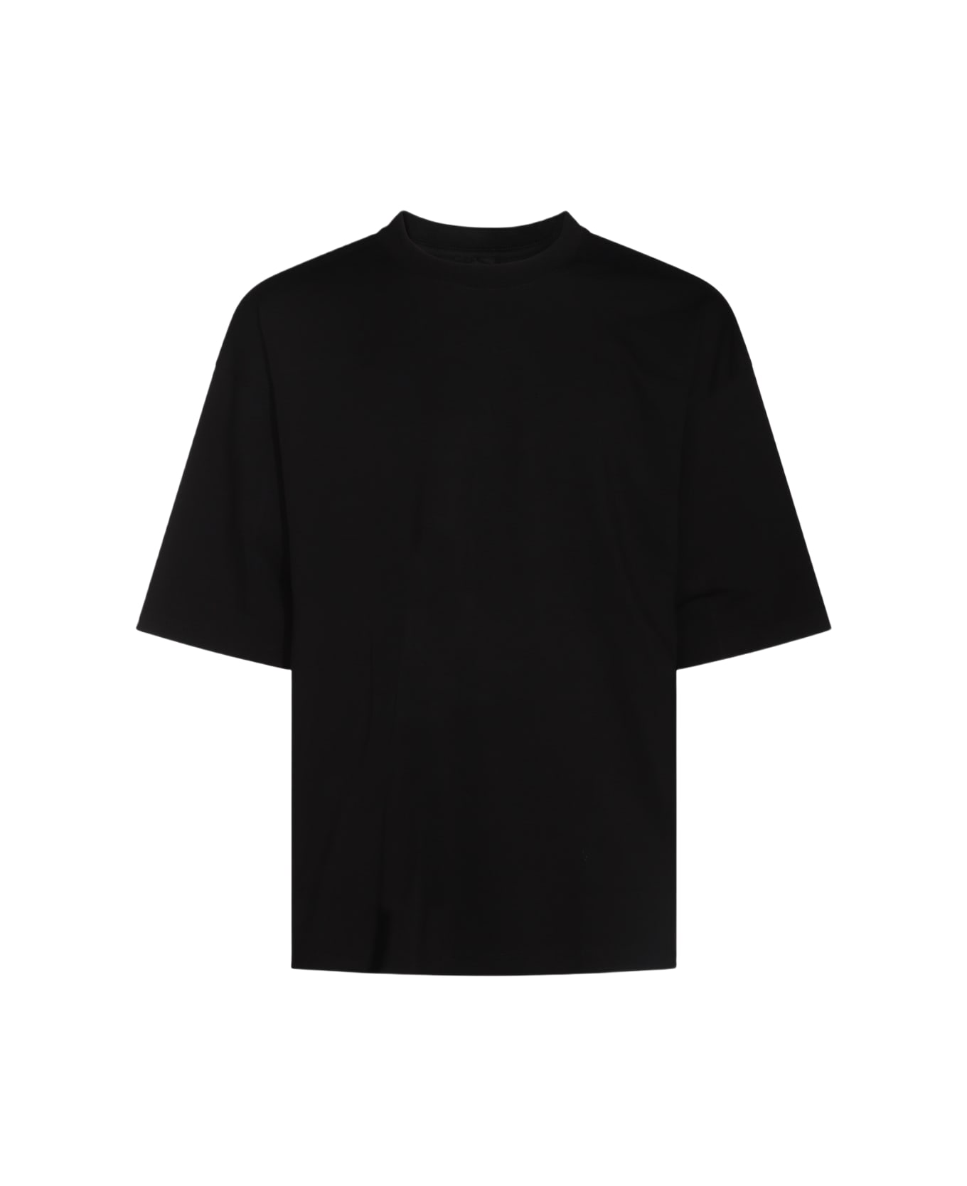 Thom Krom Black Cotton T-shirt - Black