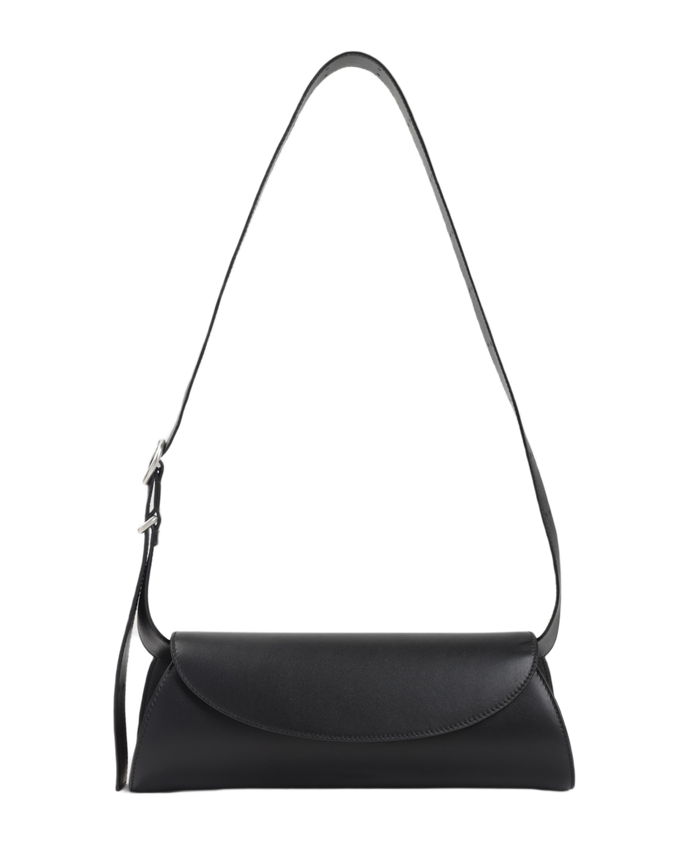Jil Sander Sm Cannolo Handbag - Black