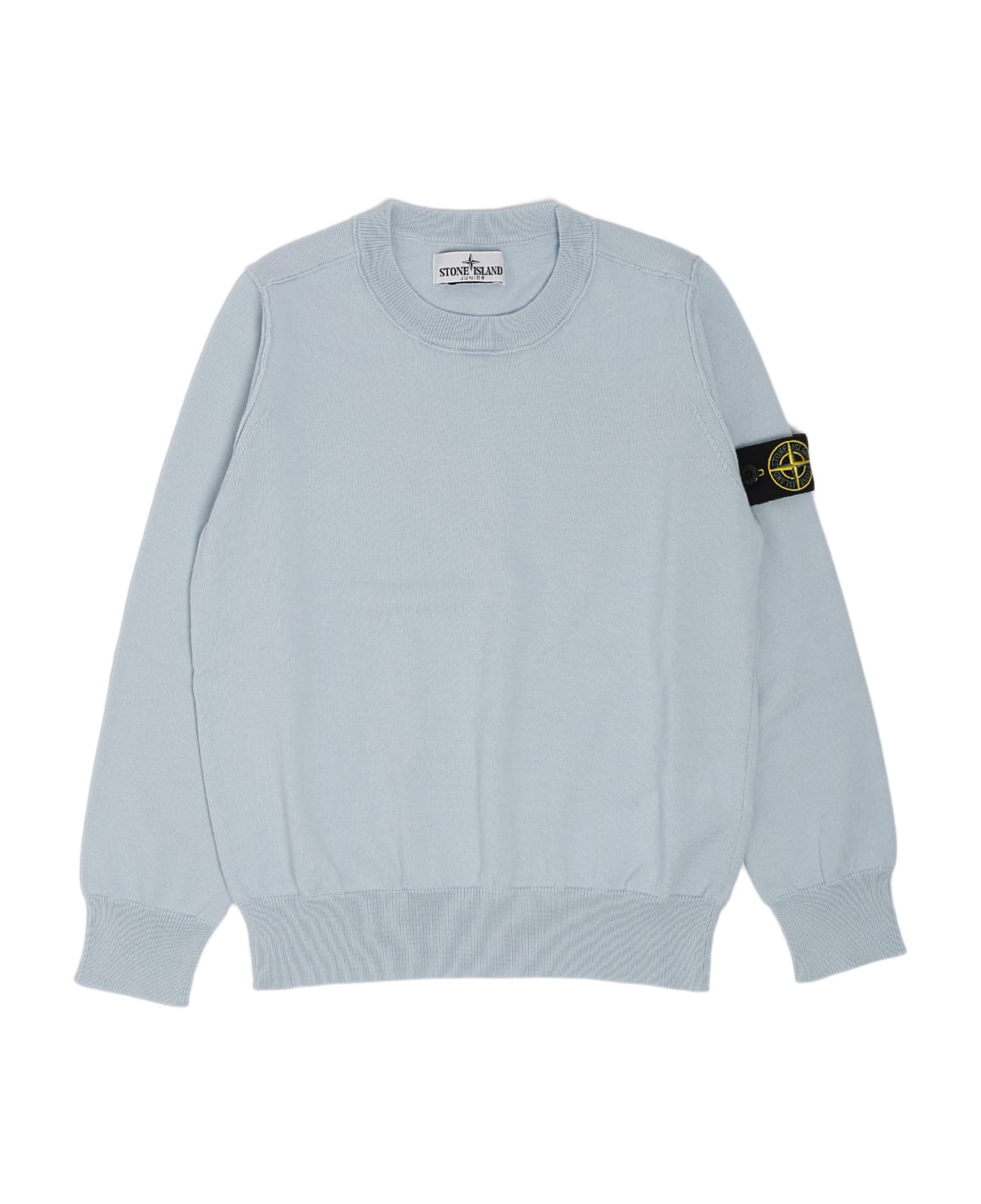 Stone Island Junior Sweater Sweater - CELESTE POLVERE ニットウェア＆スウェットシャツ