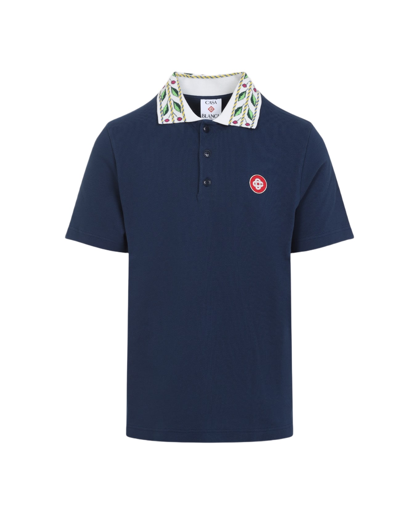 Casablanca Classic Laurel Polo - Navy