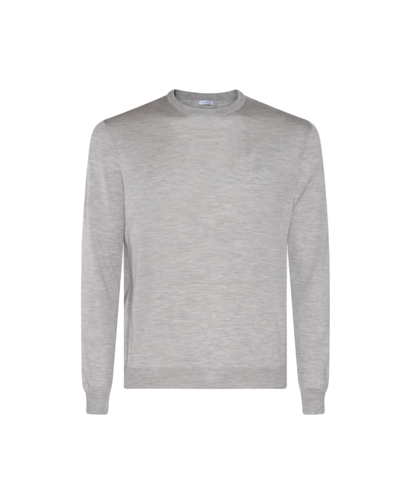Malo Grey Wool Knitwear - Grey