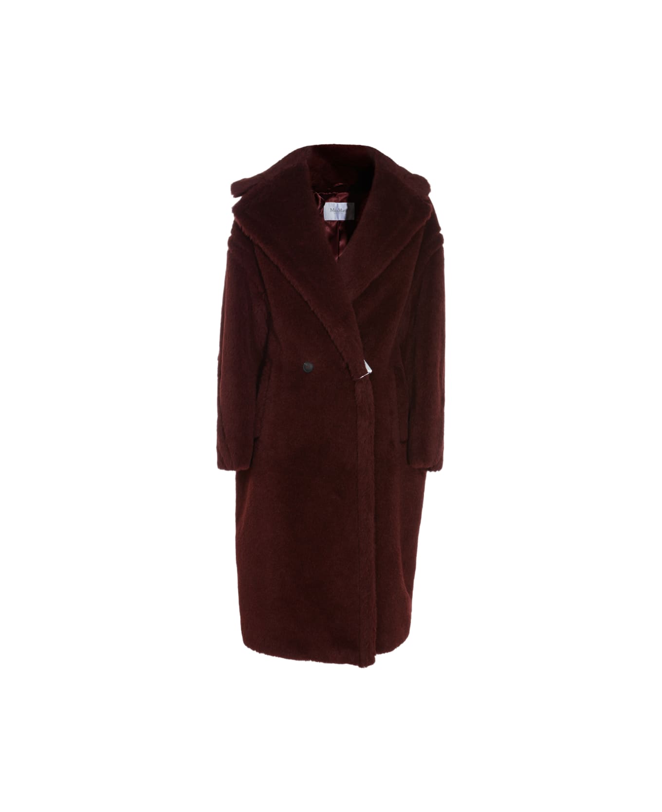 Max Mara Red Wool Tedgirl Coat - CILIEGIA