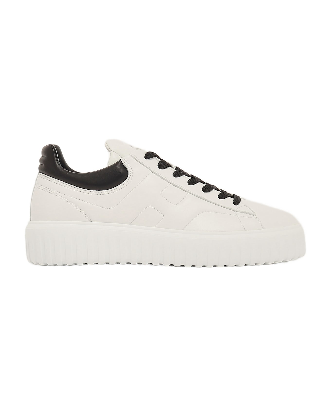 Hogan H-stripes Allacciata H Sneaker - BIANCO
